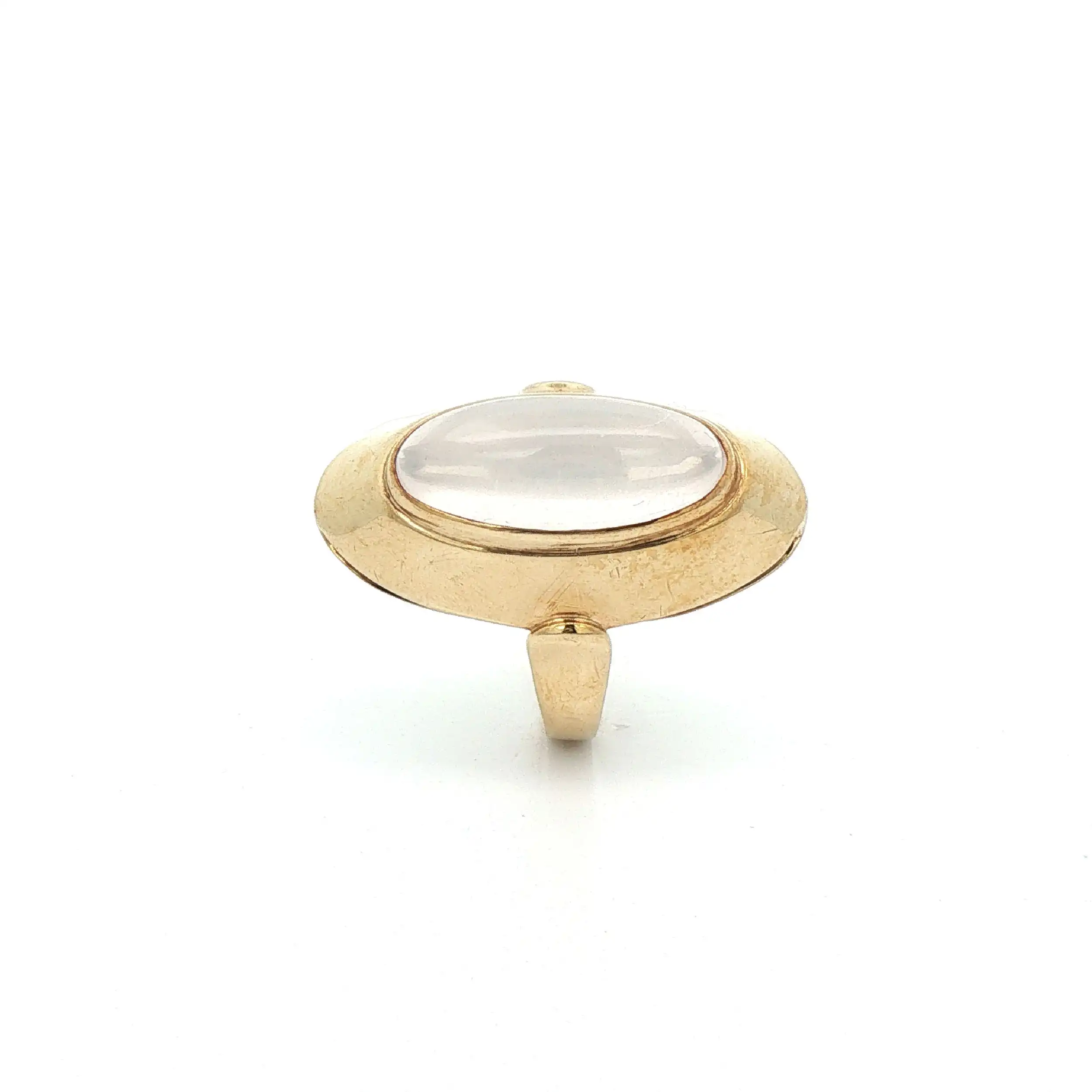 Ring Gelbgold mit Mondstein Ring Gelbgold mit Mondstein