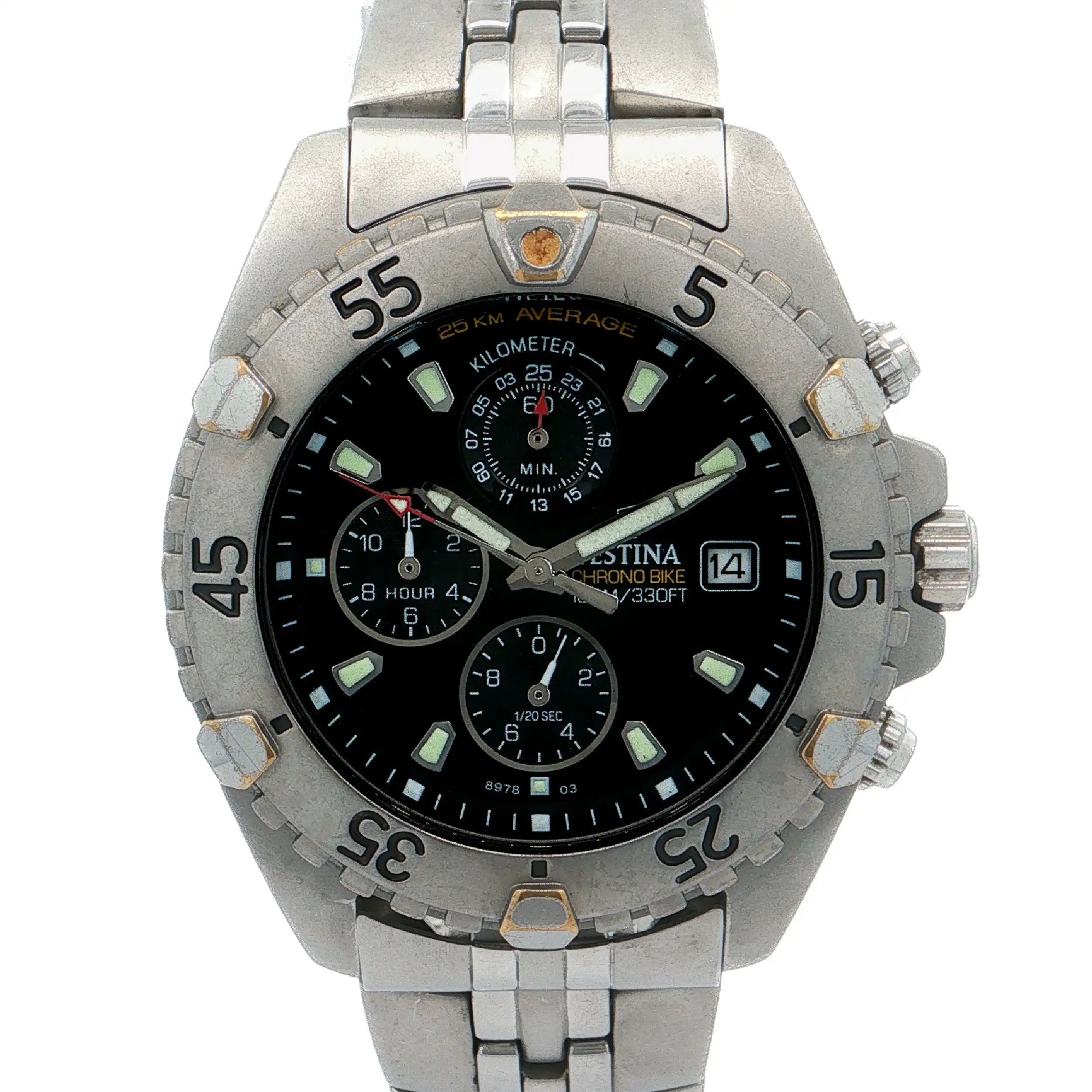 Herrenuhr Festina Chronograph Ref.8978 Stahl