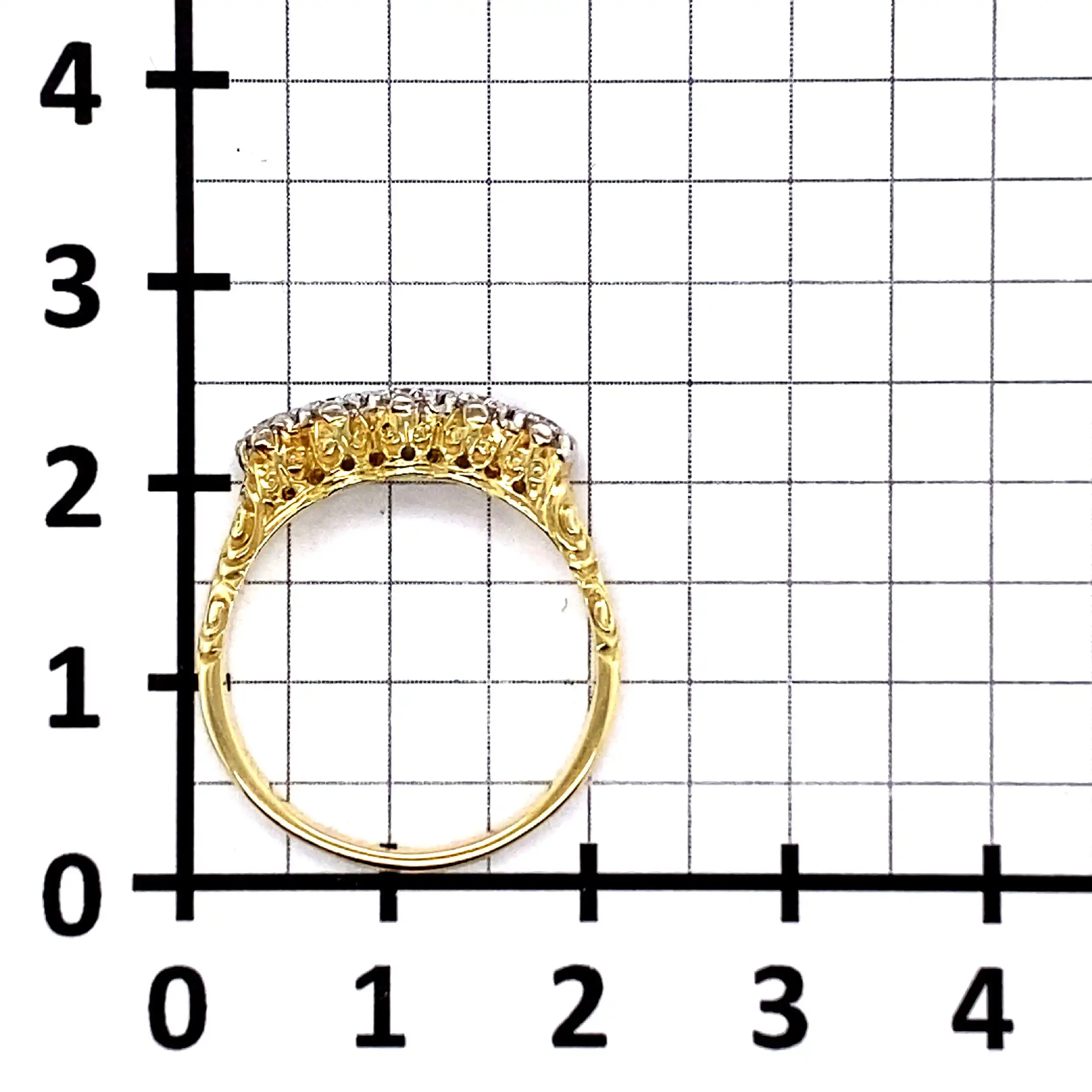Ring Bicolor mit Brillanten Ring Bicolor mit Brillanten