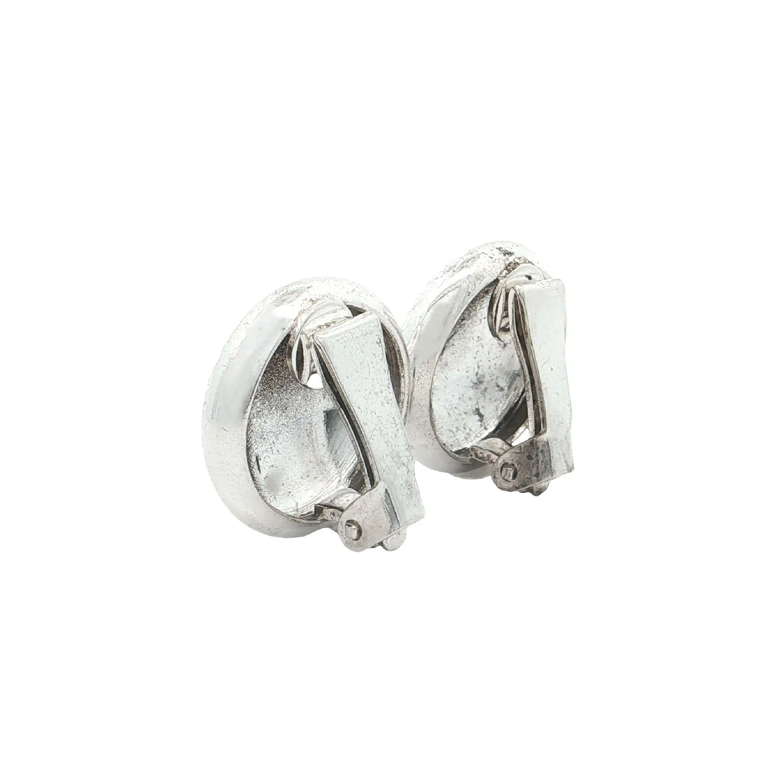 Ohrclips Silber