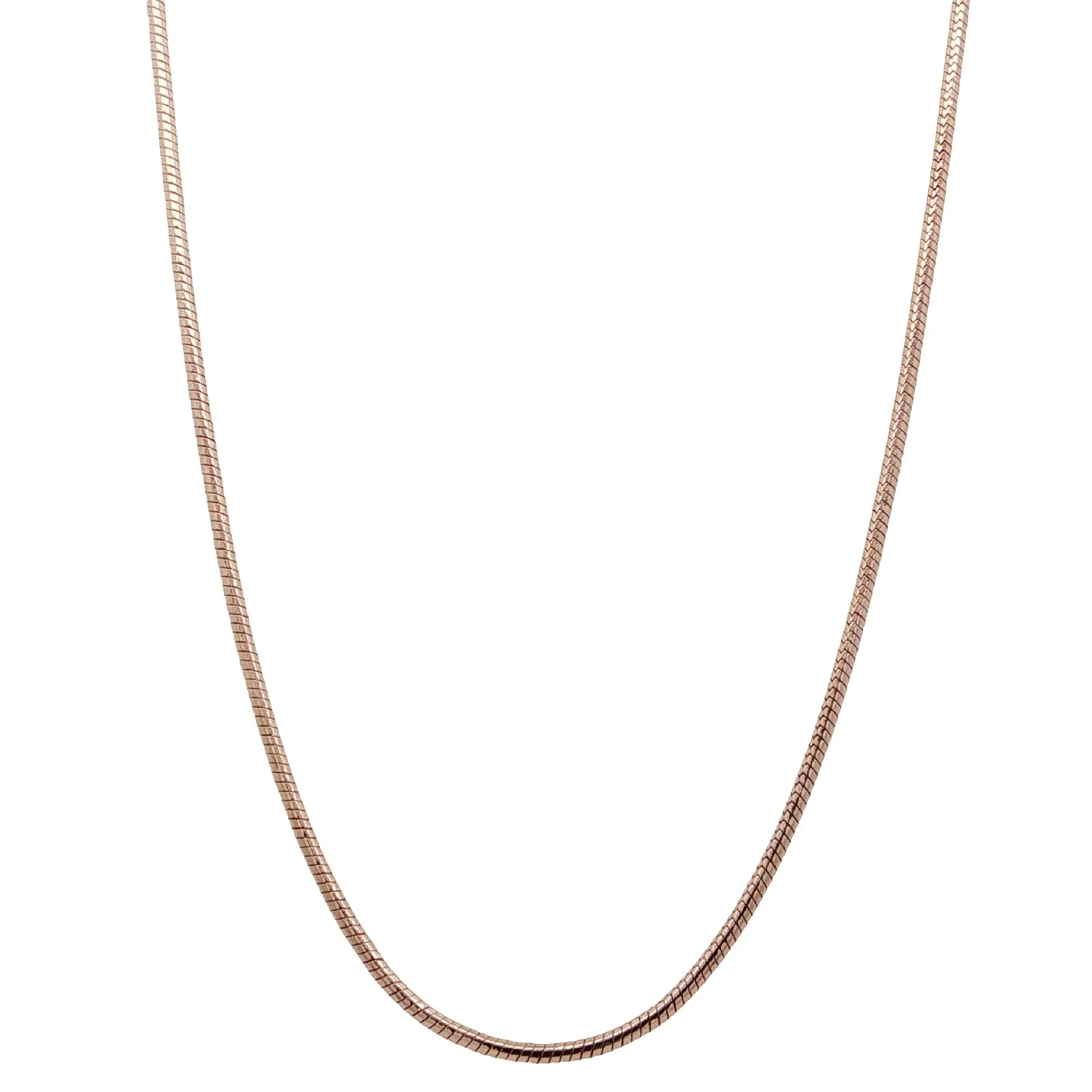 Schlangenkette Roségold