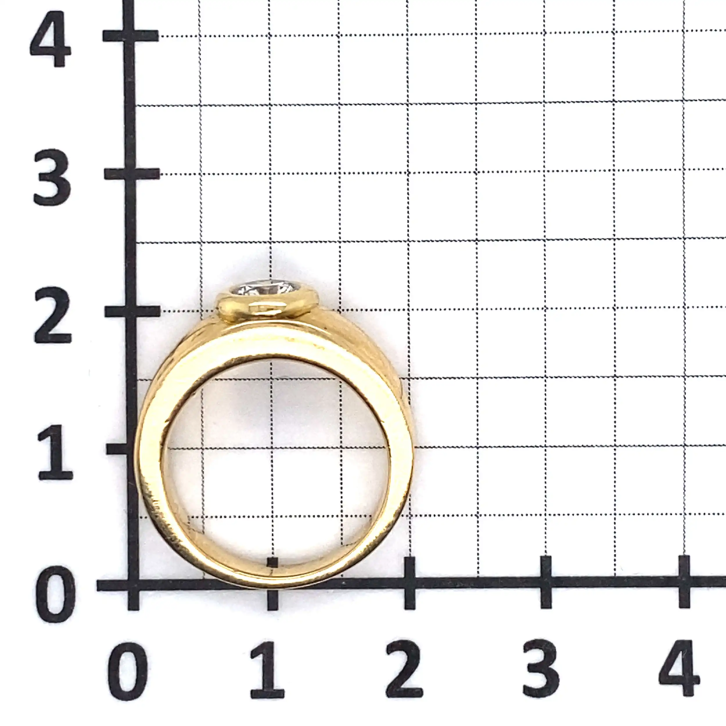 Ring Gelbgold mit Brillant ca. 0,55ct. Ring Gelbgold mit Brillant ca. 0,55ct.