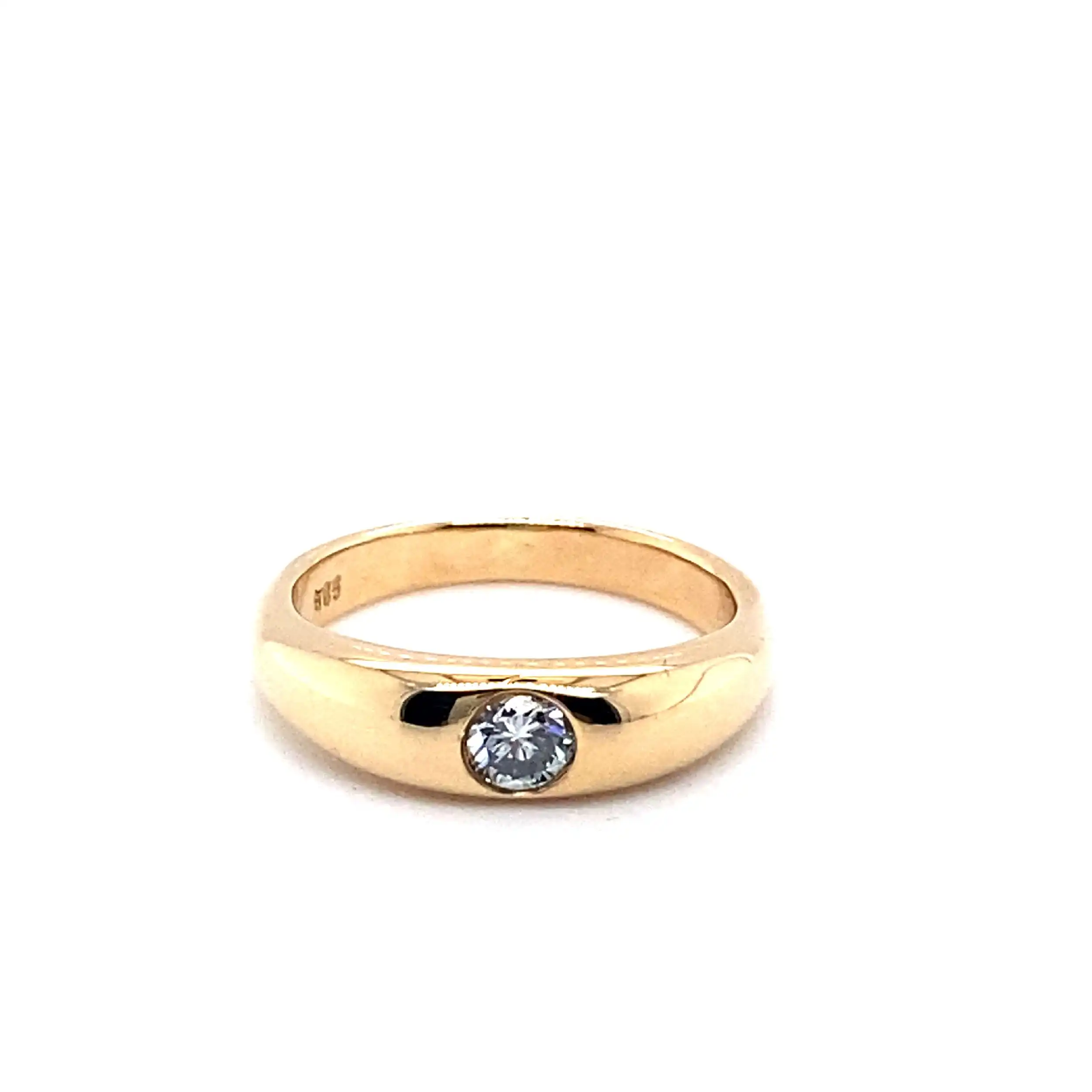 Ring Gelbgold mit Brillant ca. 0,30ct.