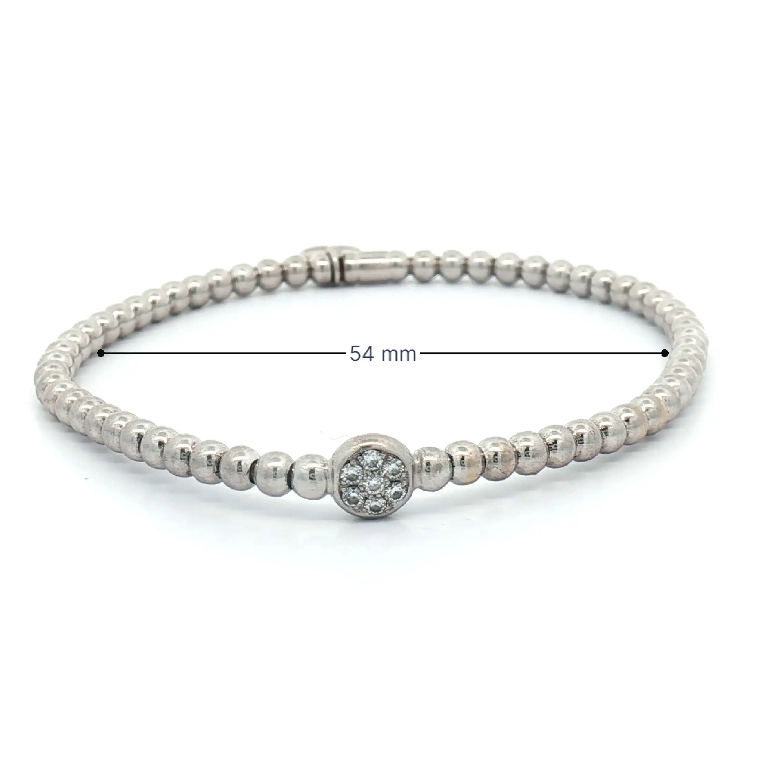 Armband Weißgold mit Brillanten Bron