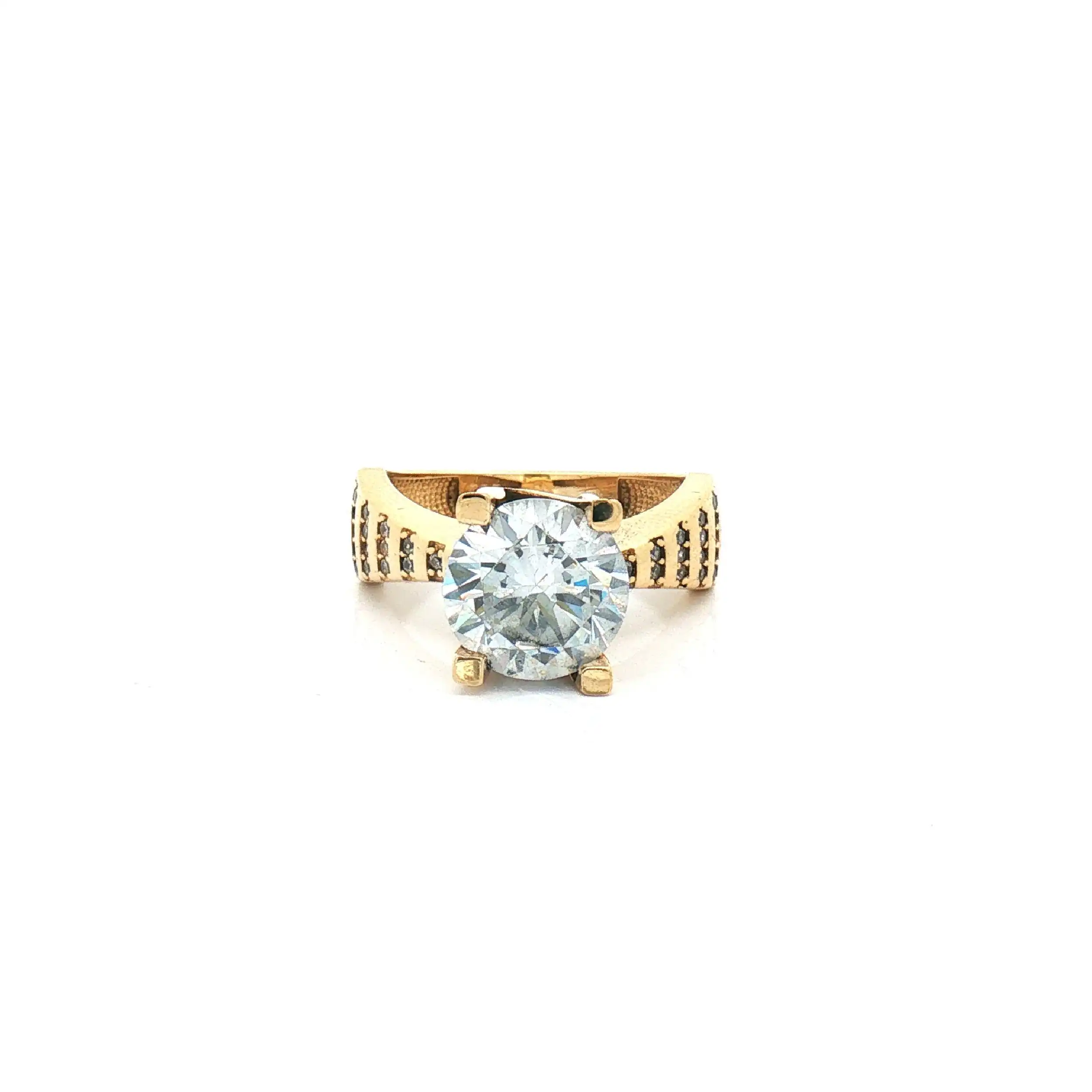 Ring Gelbgold mit Zirkonia