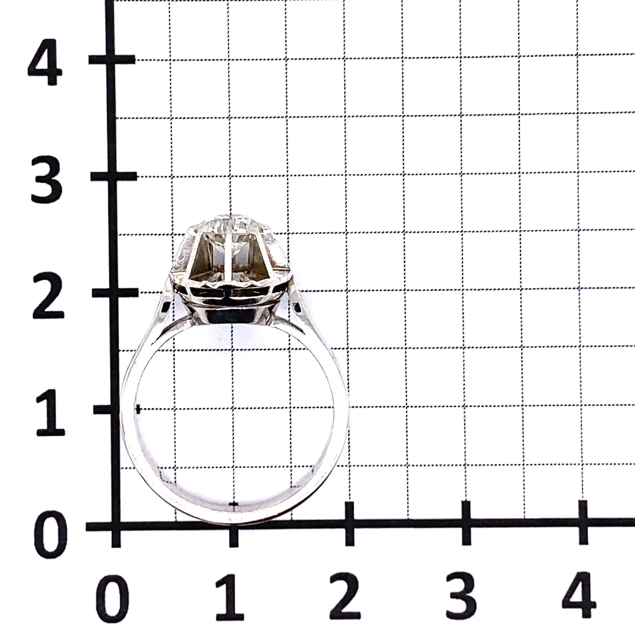 Ring Weißgold mit Brillant Solitär Ring Weißgold mit Brillant Solitär