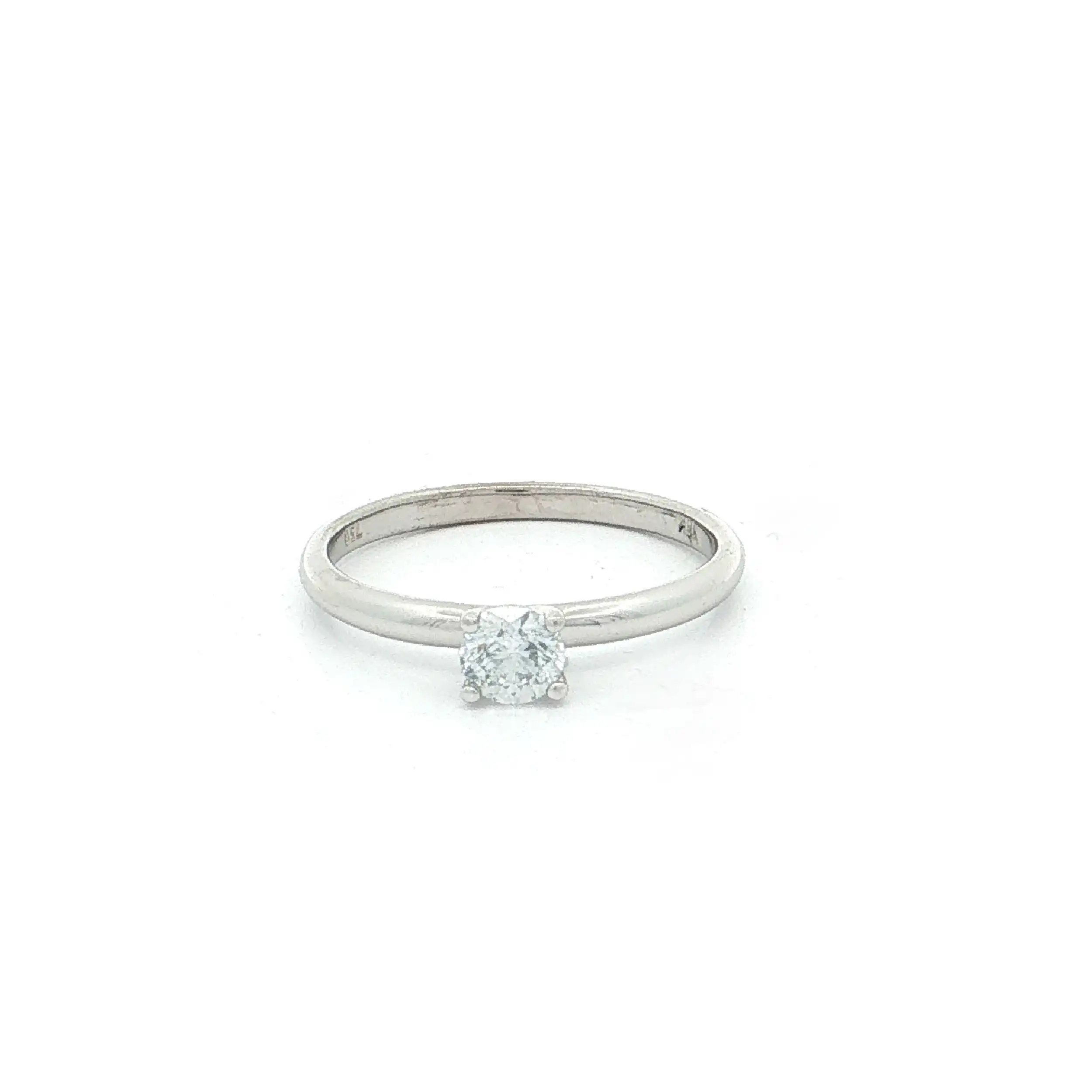 Ring Weißgold mit Brillant