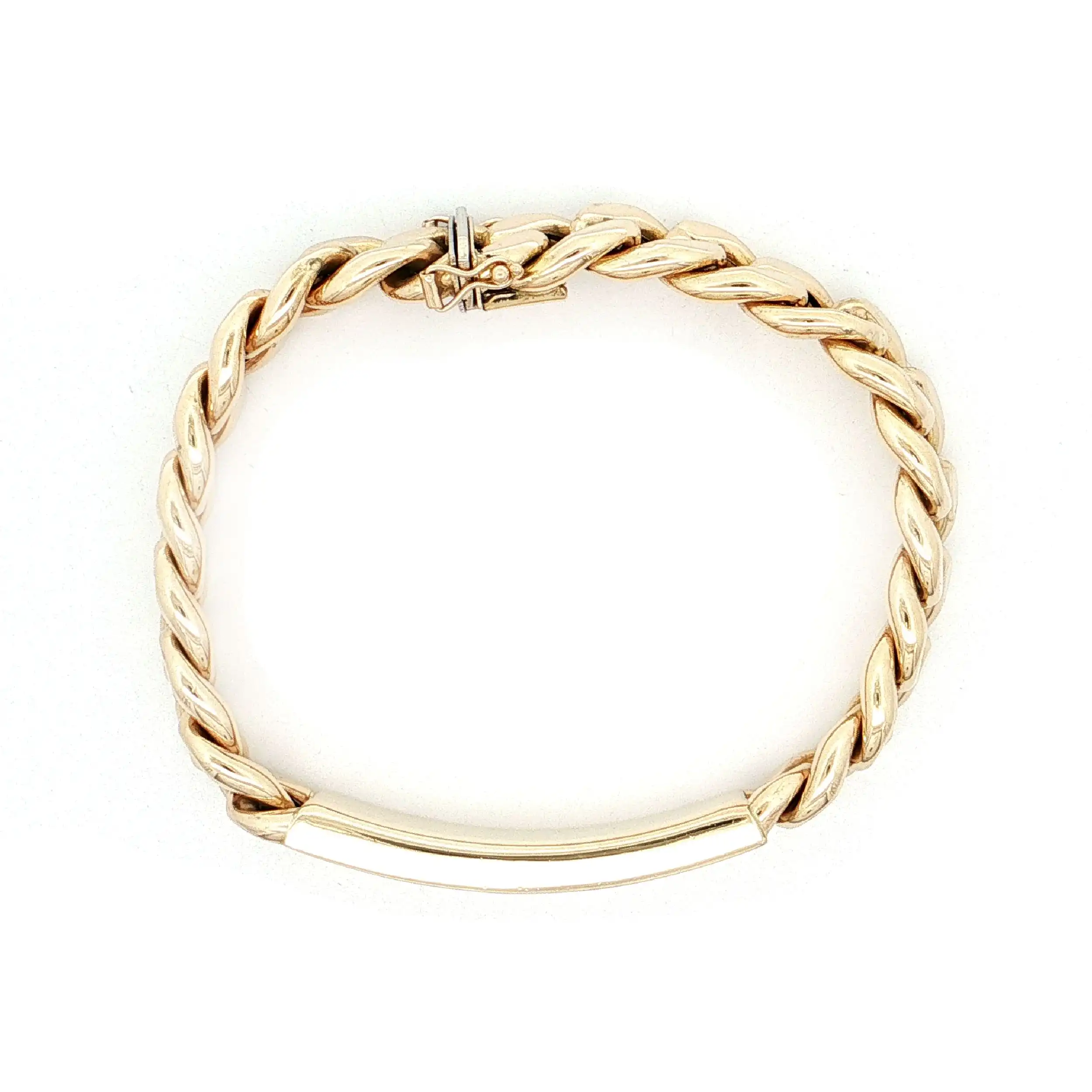 Identarmband Gelbgold Identarmband Gelbgold