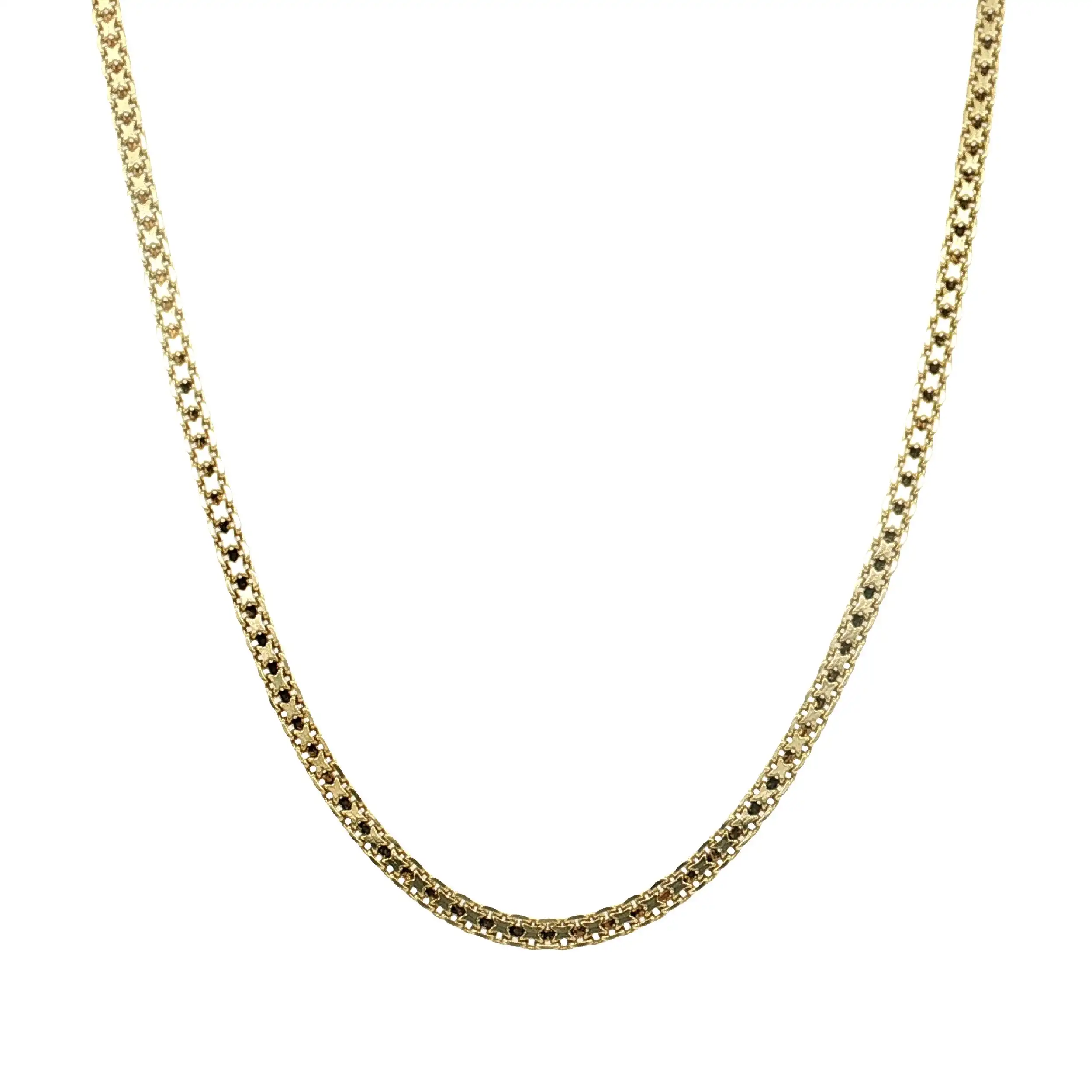 Käfigkette Gelbgold