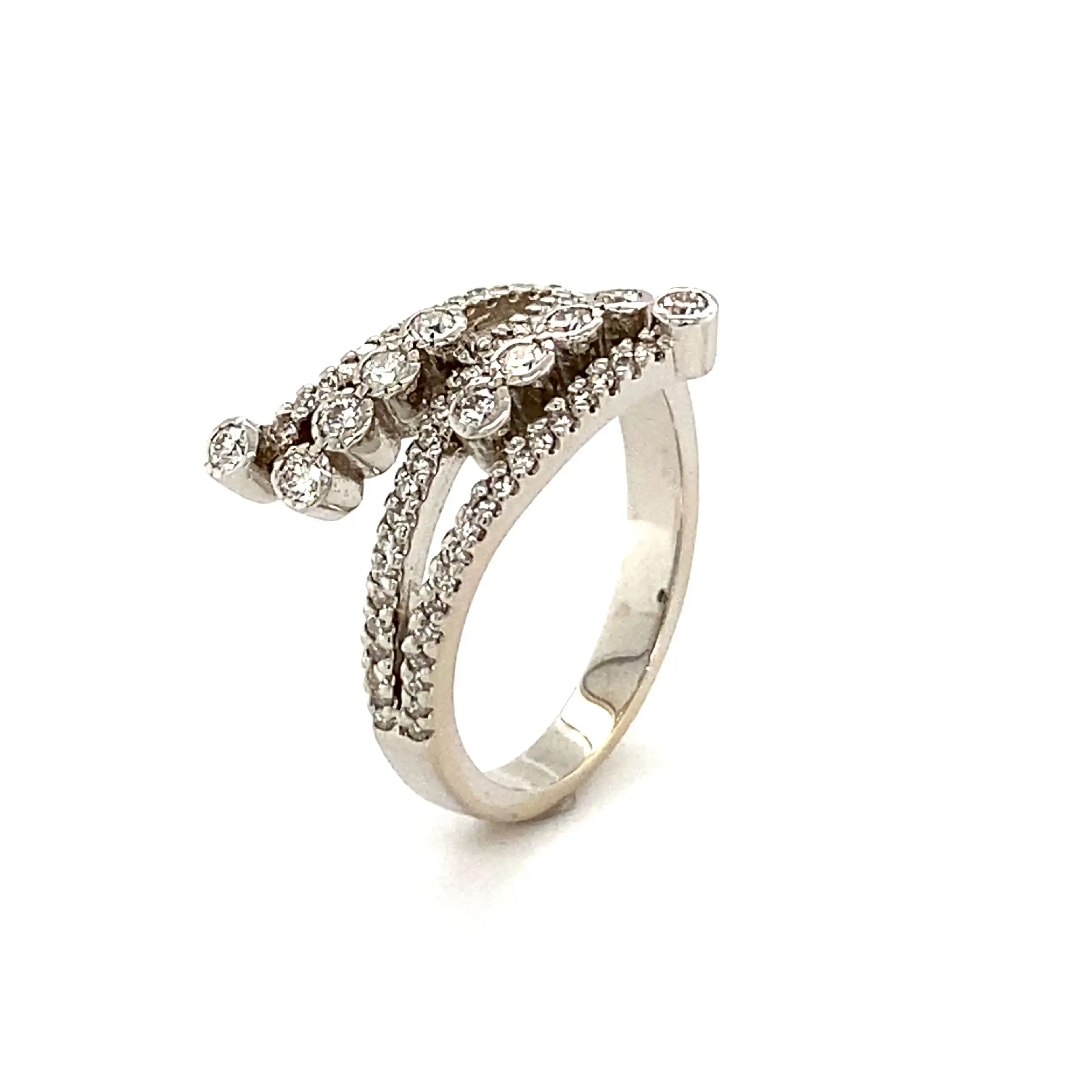 Ring Weißgold mit Brillanten