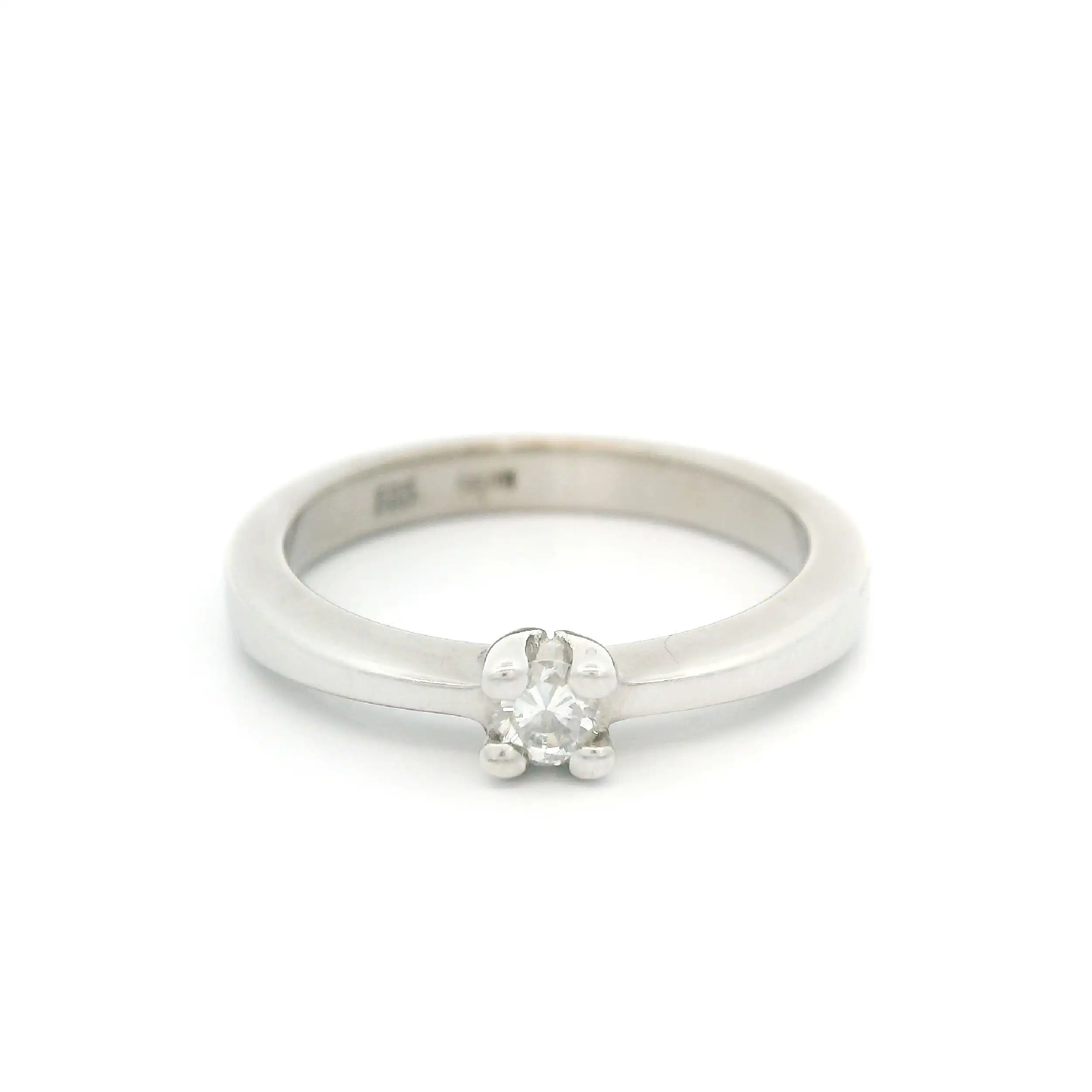 Ring Weißgold mit Brillant