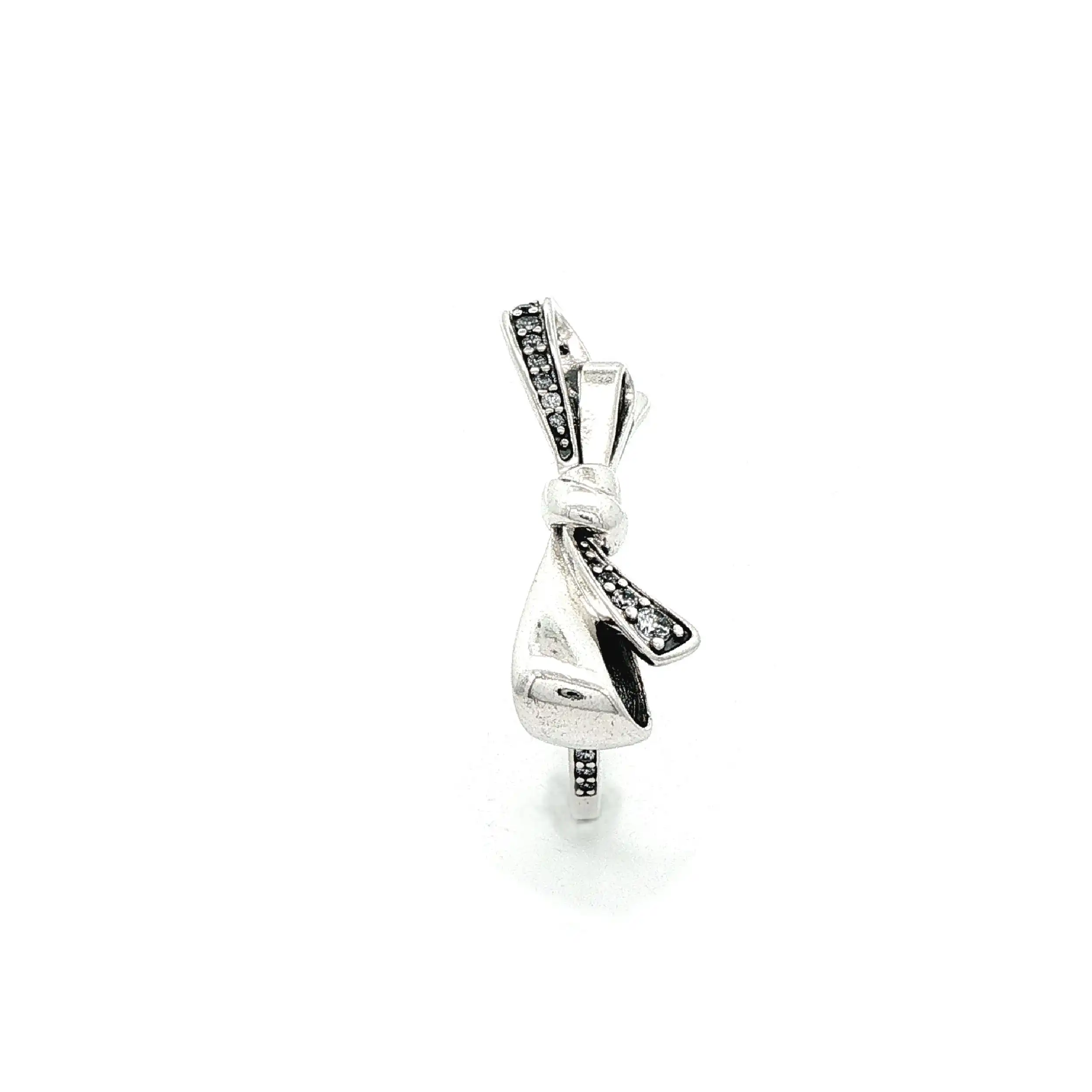 Ring Silber mit Schleife und Zirkonia von Pandora Ring Silber mit Schleife und Zirkonia von Pandora
