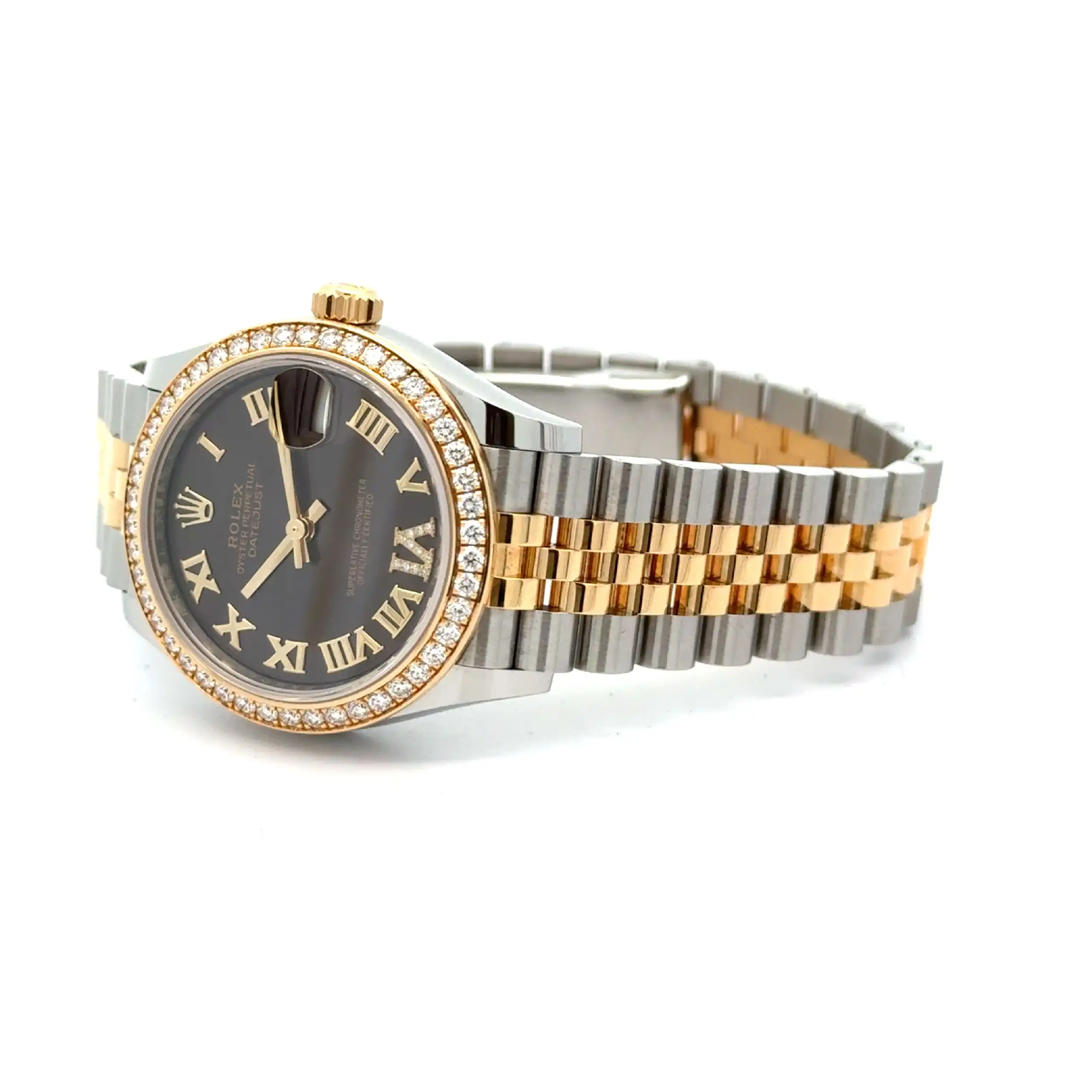 Damenuhr Rolex Datejust 31 Brillantlünette Damenuhr Rolex Datejust 31 Brillantlünette