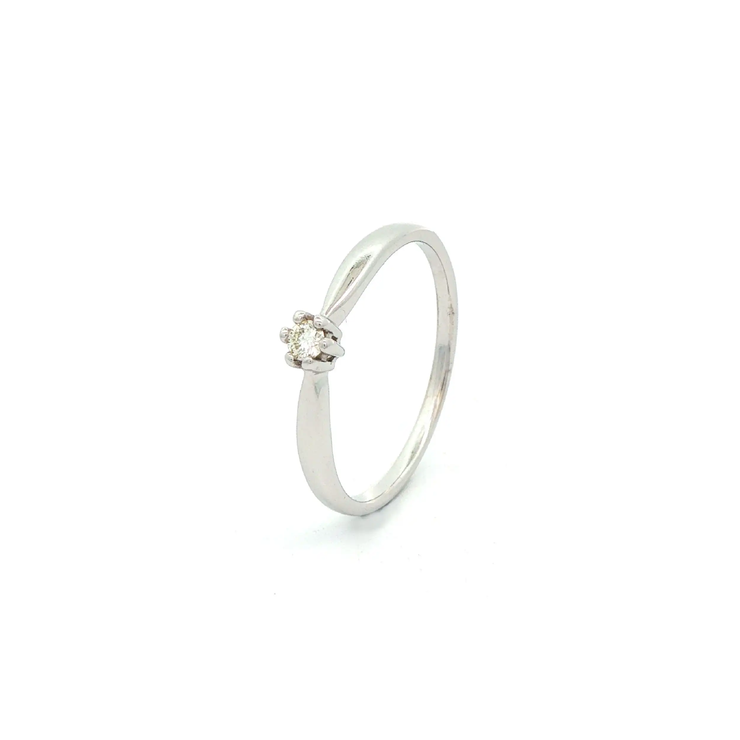 Ring Weißgold mit Brillant