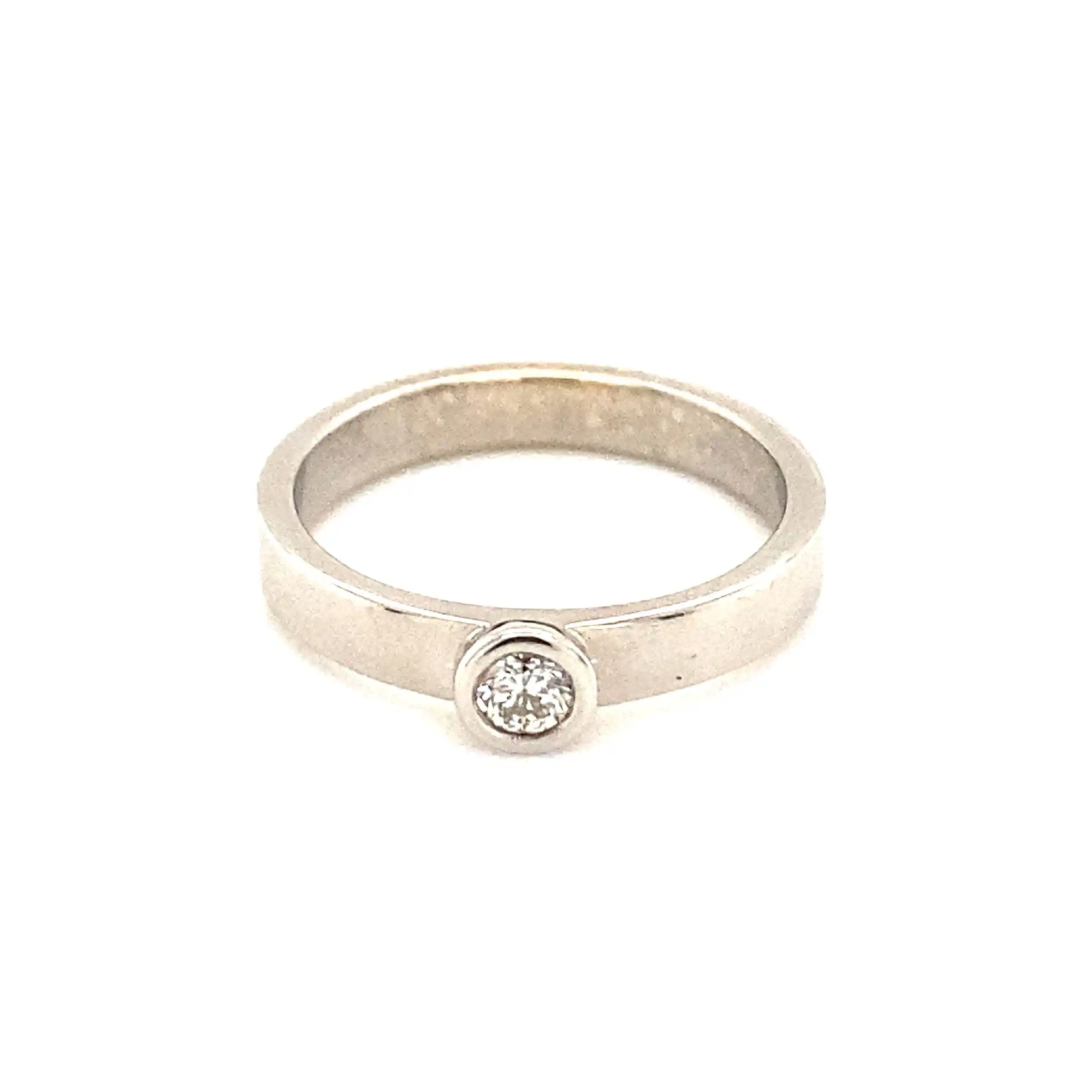 Ring Weißgold mit Brillant