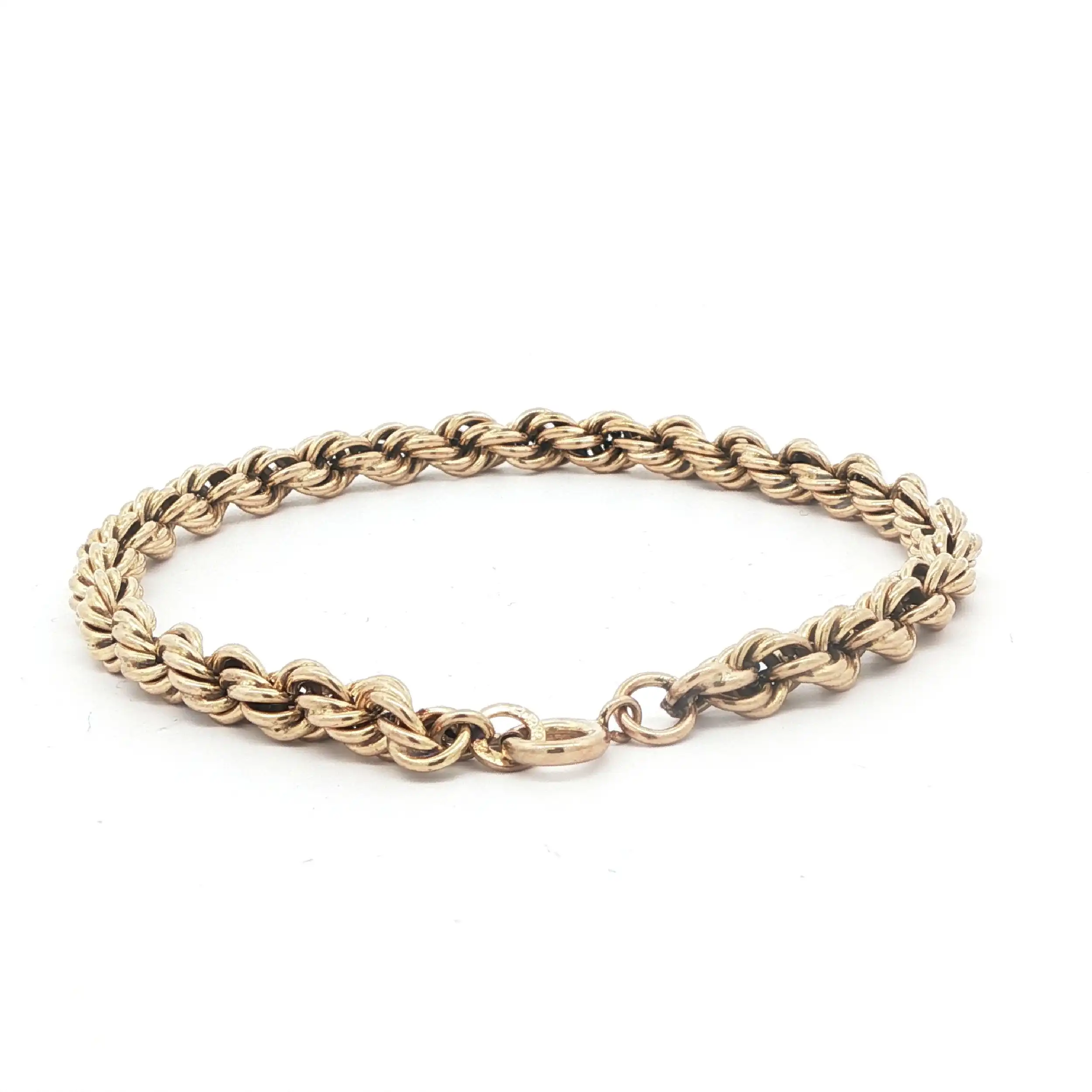 Kordelarmband Gelbgold