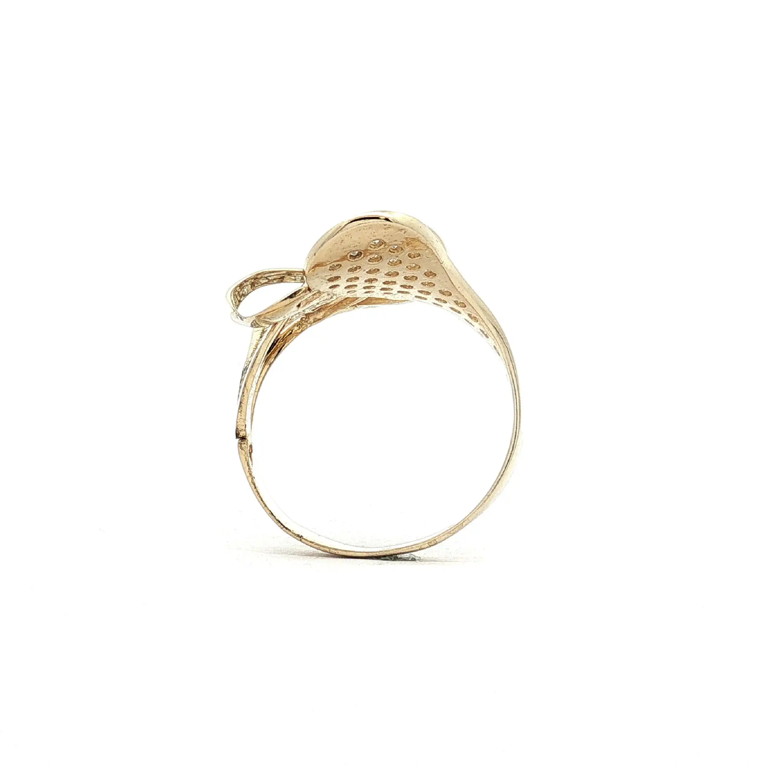 Ring Gelbgold mit Zirkonia