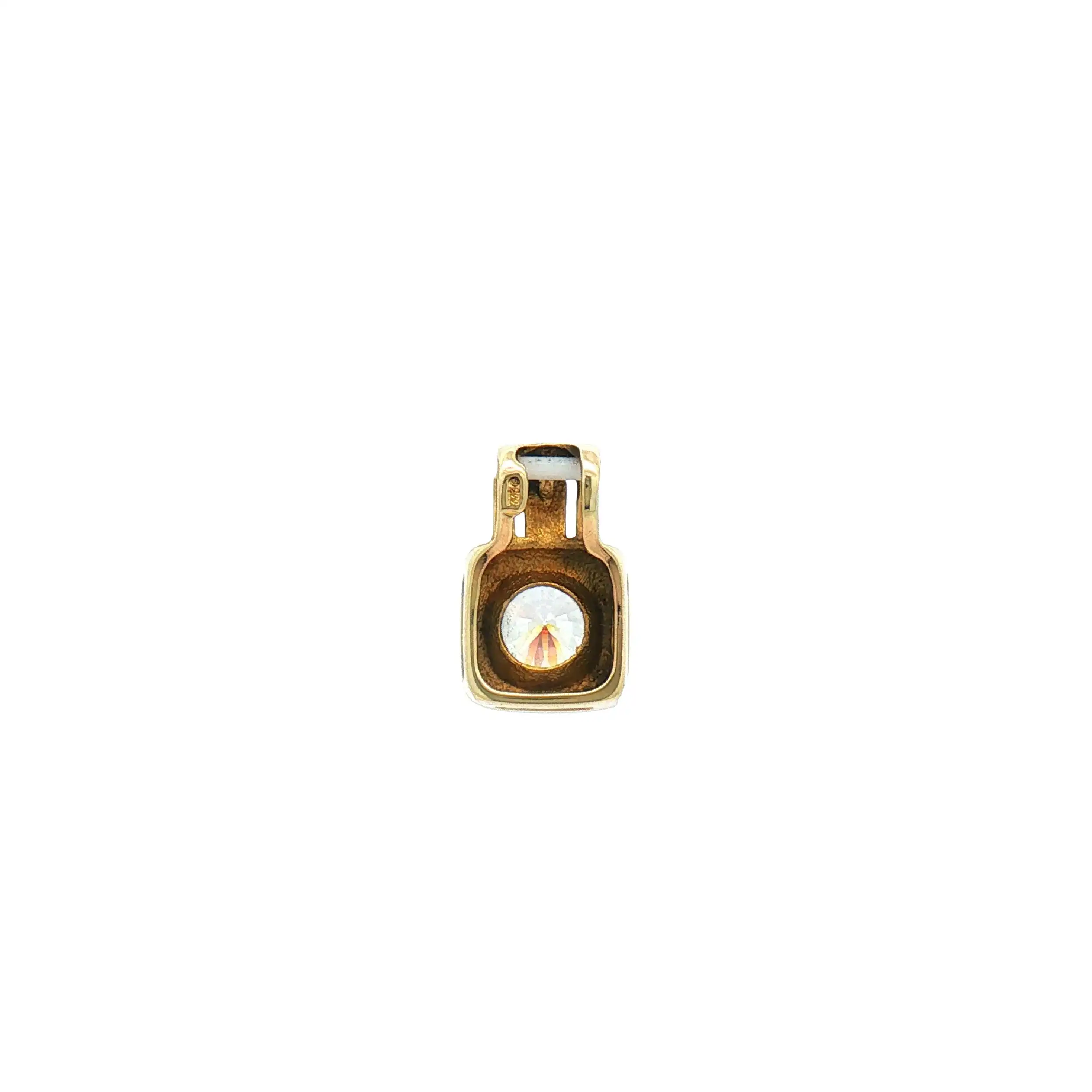 Anhänger Gelbgold mit Zirkonia