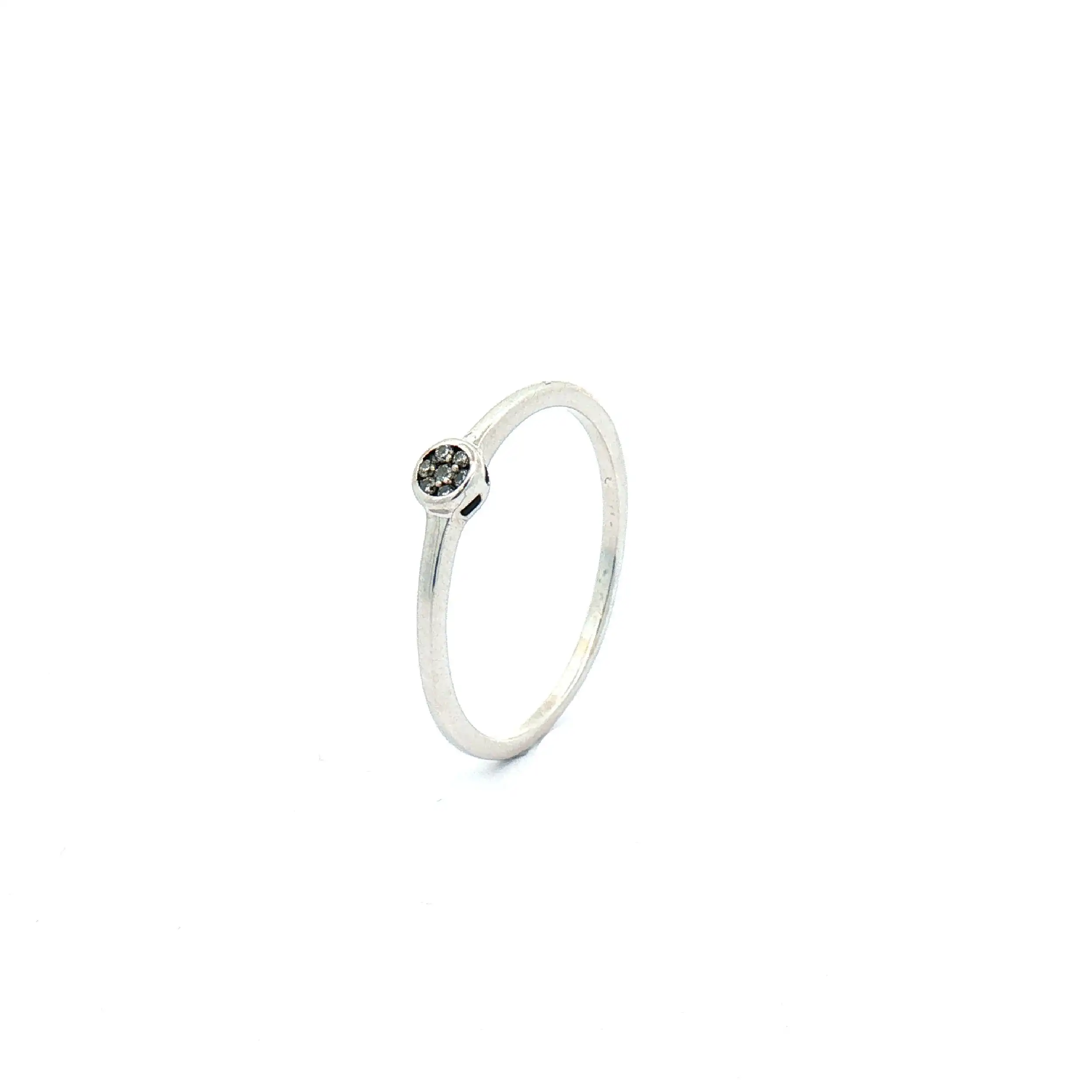 Ring Weißgold mit Brillanten Ring Weißgold mit Brillanten