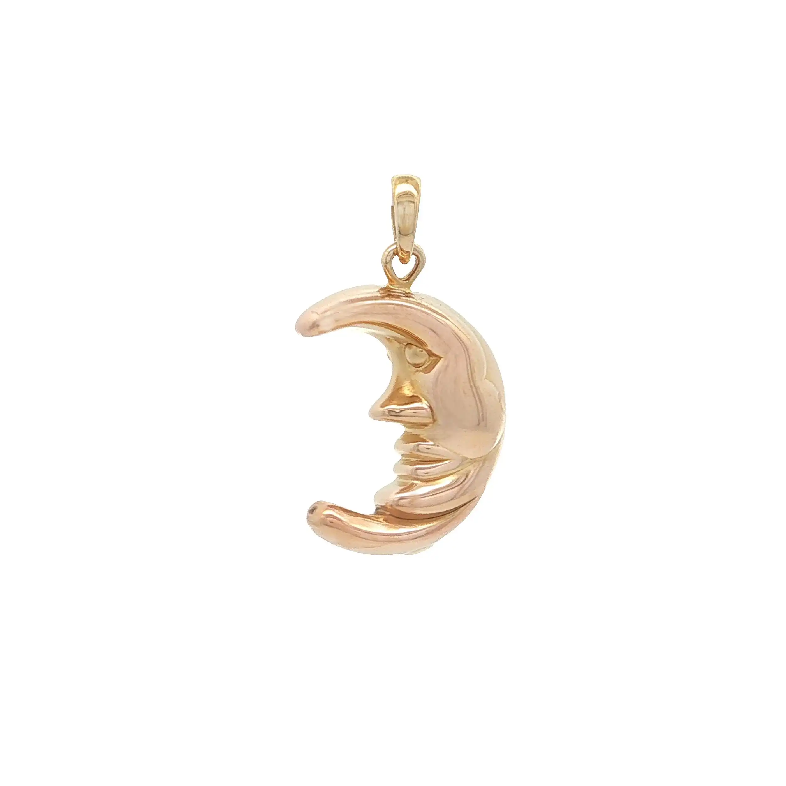 Anhänger Gelbgold "Mond"