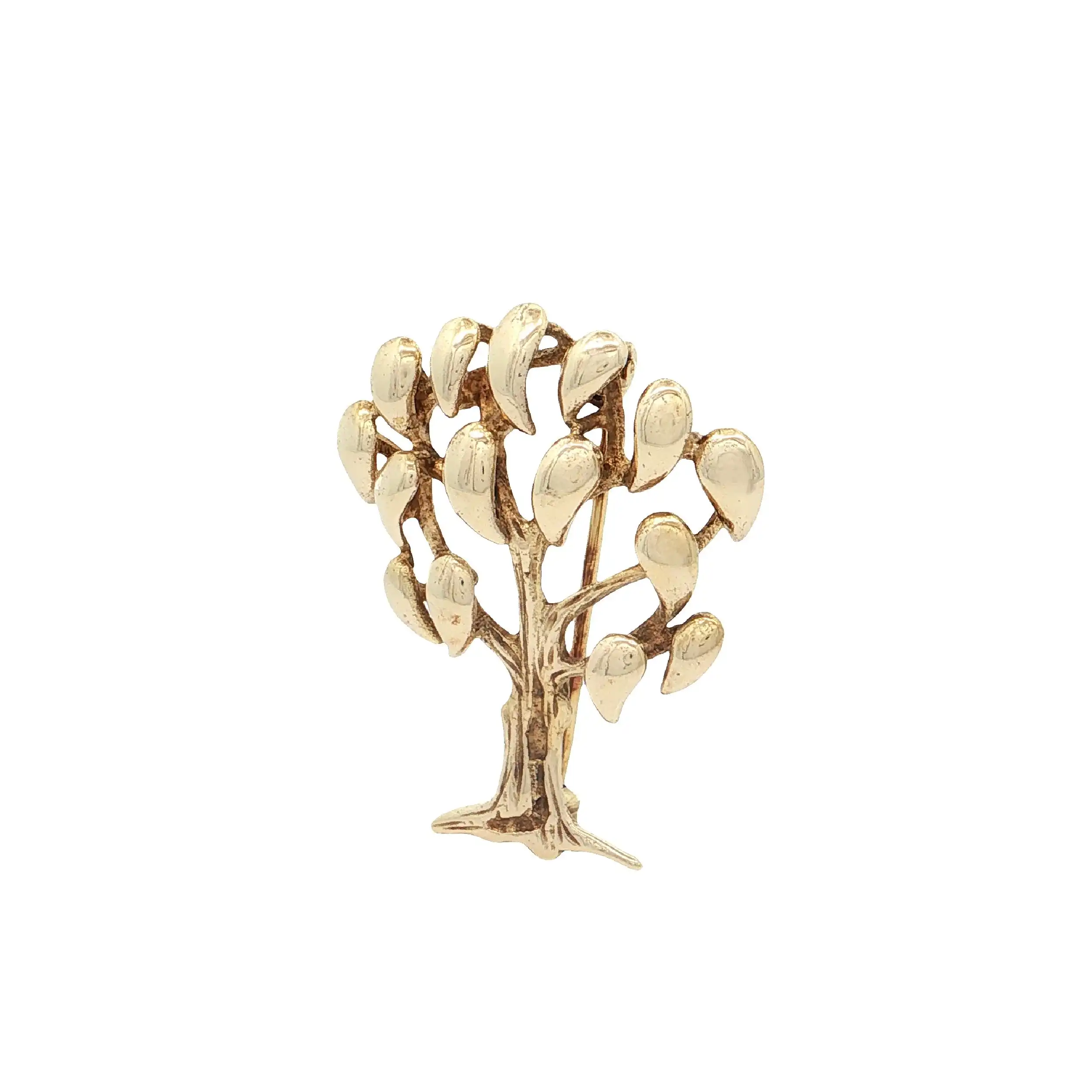 Brosche Gelbgold "Baum" Brosche Gelbgold "Baum"