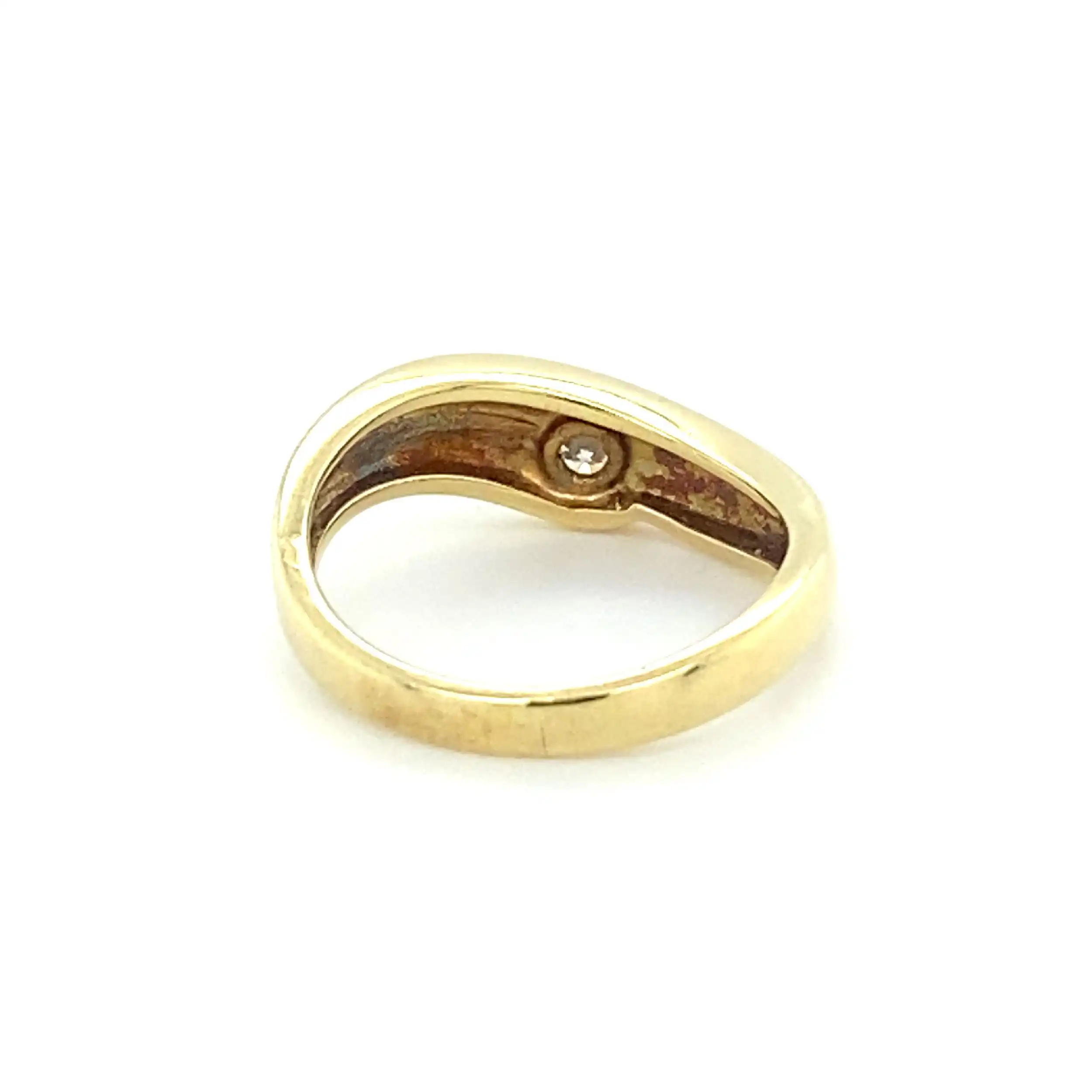 Ring Gelbgold mit Brillant Solitär Ring Gelbgold mit Brillant Solitär