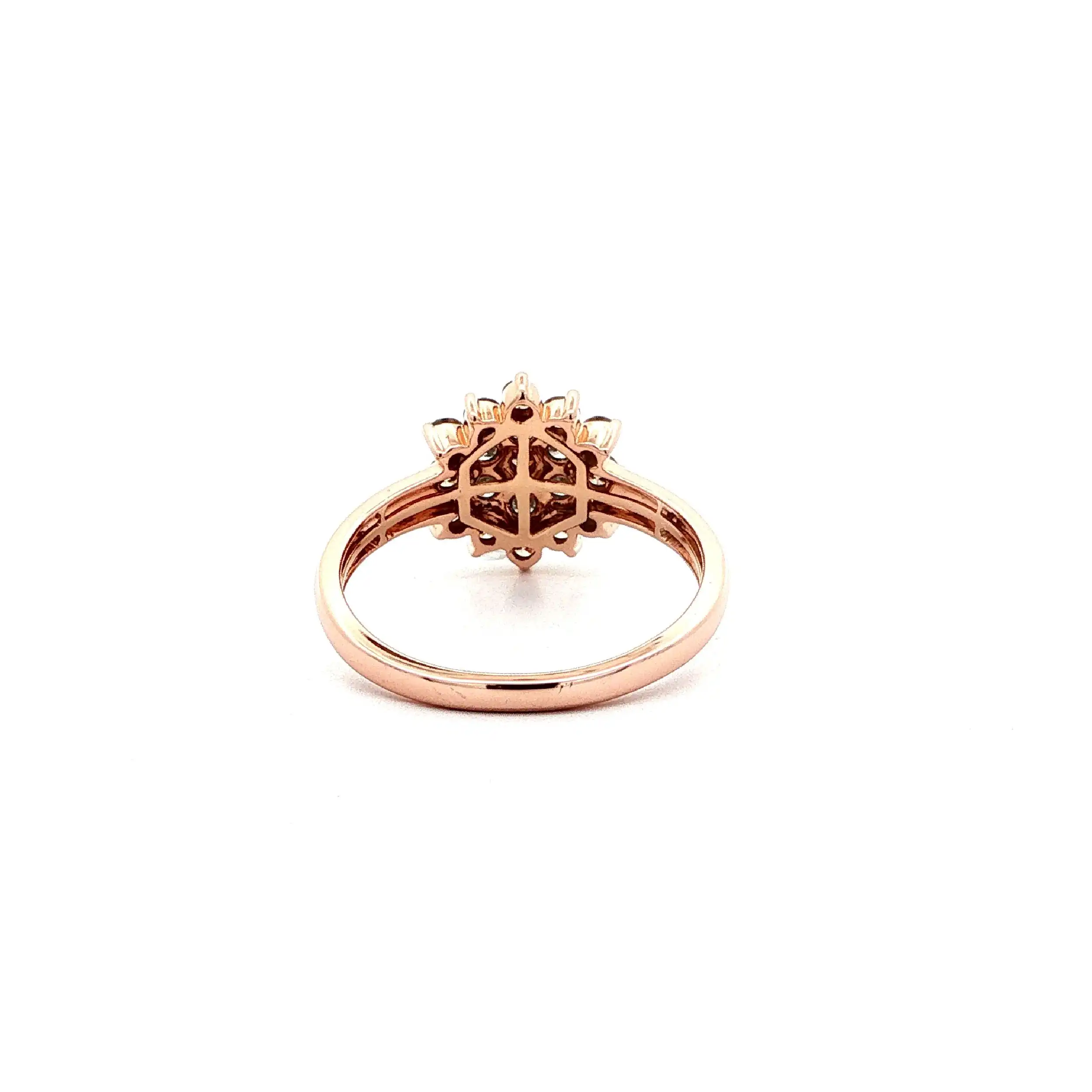 Ring Roségold mit Brillanten
