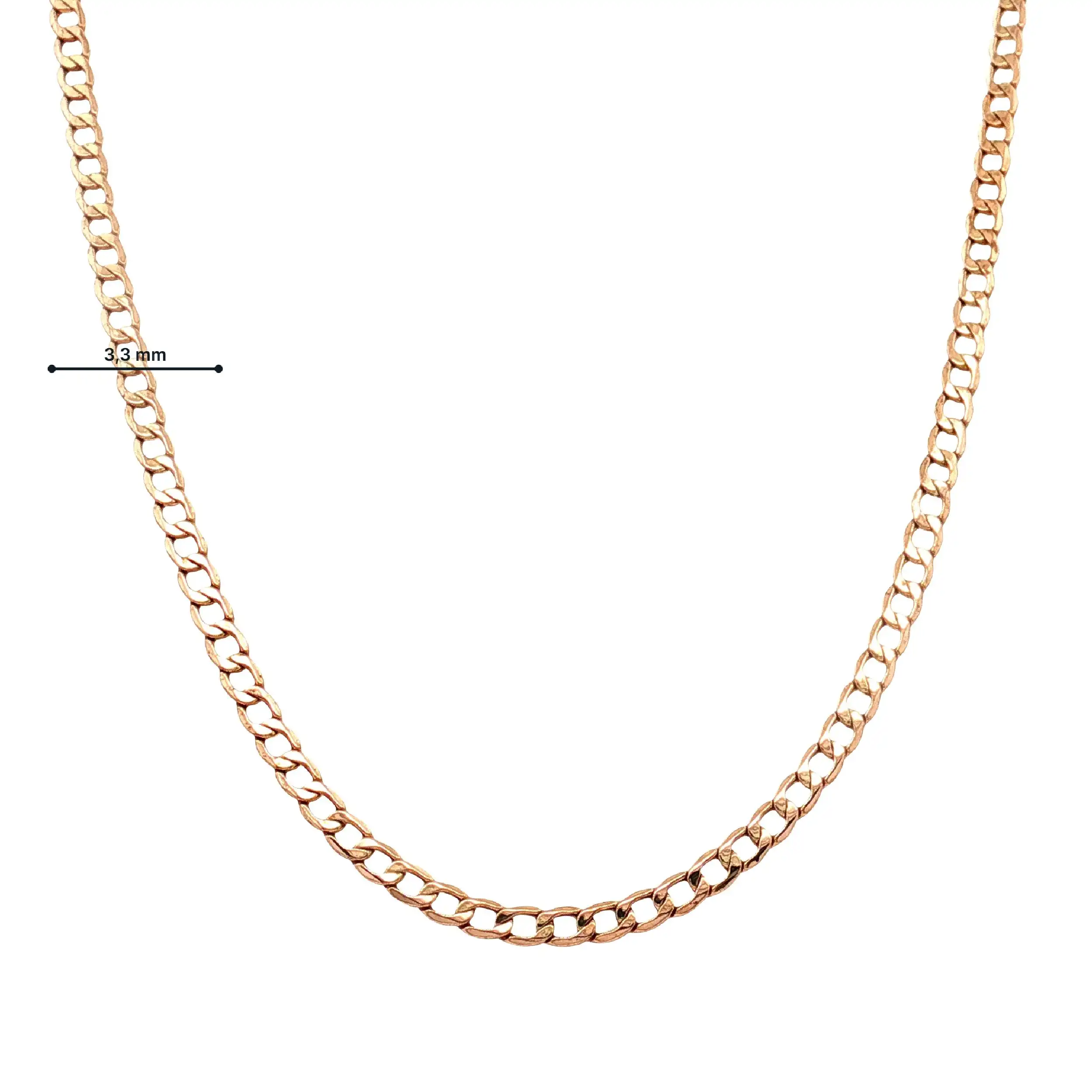 Ankerkette Rotgold