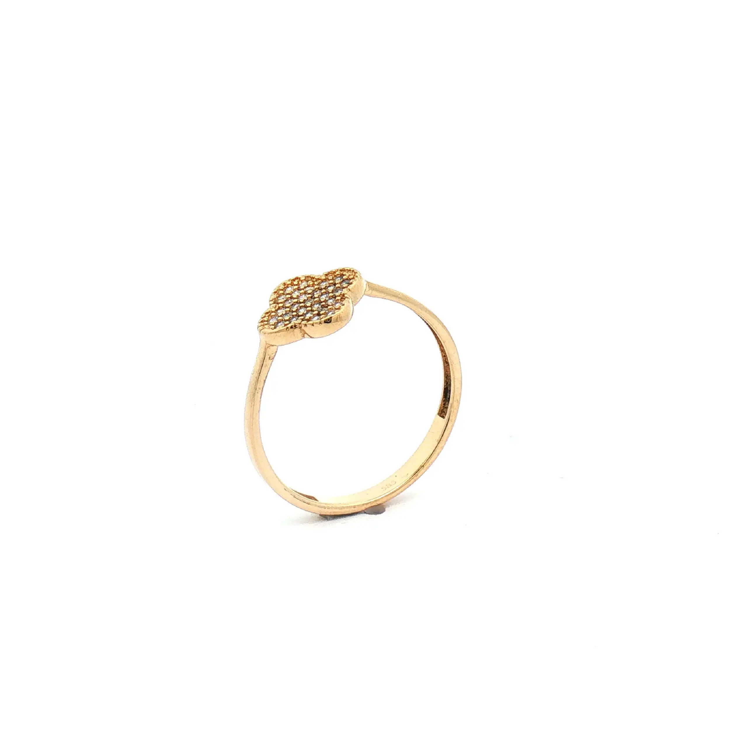 Ring Gelbgold mit Zirkonia