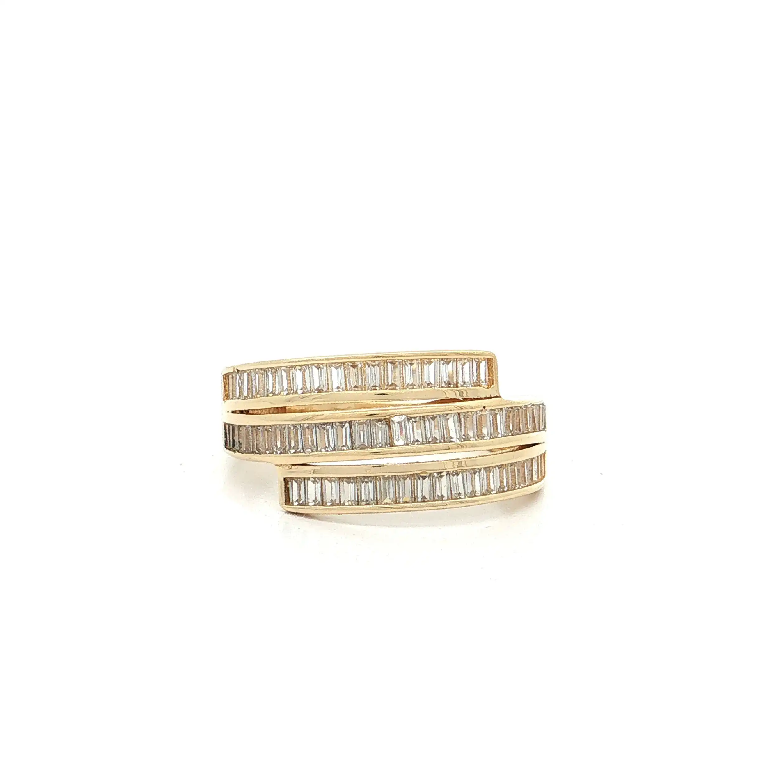 Ring Gelbgold mit Zirkonia