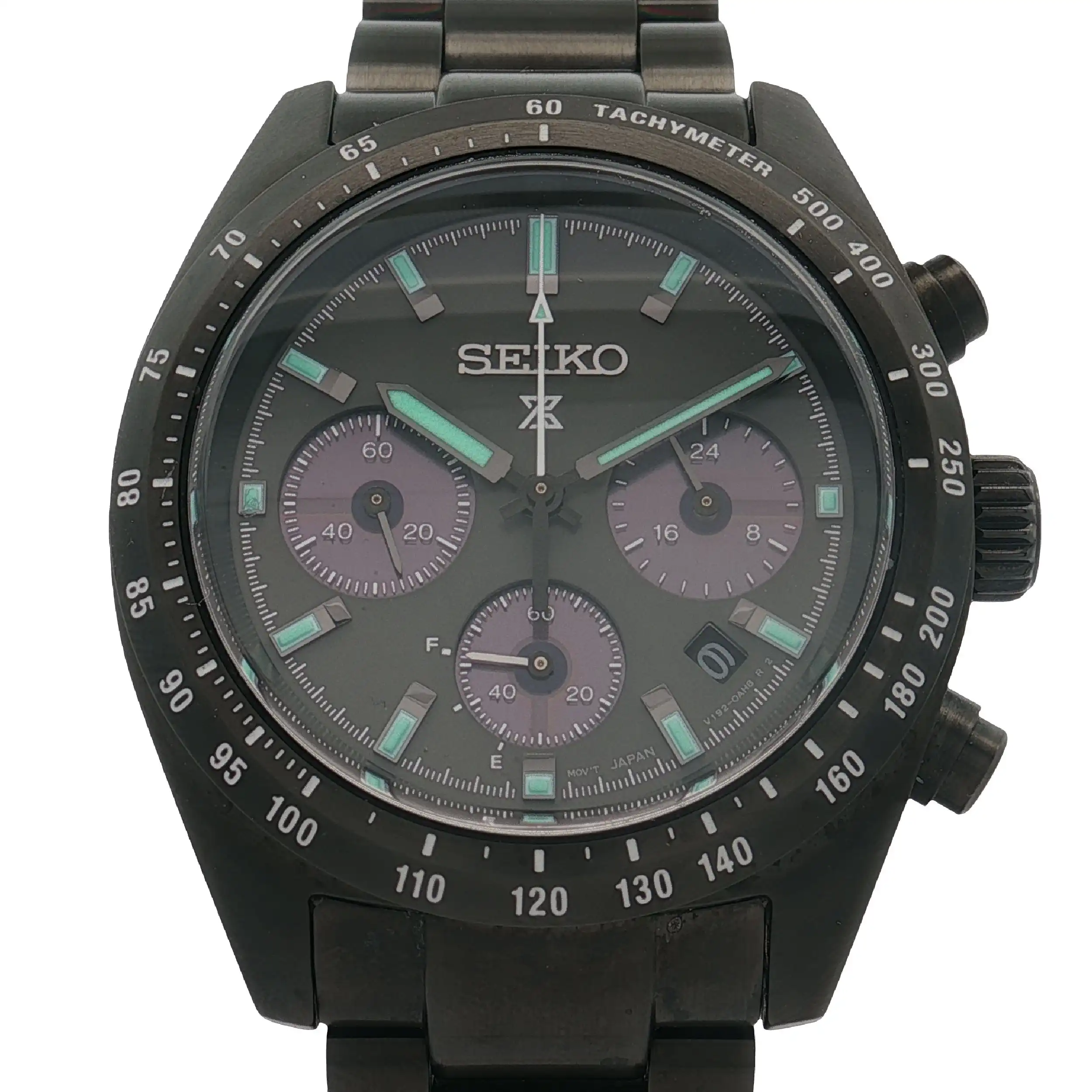 Herrenuhr Seiko Prospex Speedtimer Black Edition Herrenuhr Seiko Prospex Speedtimer Black Edition