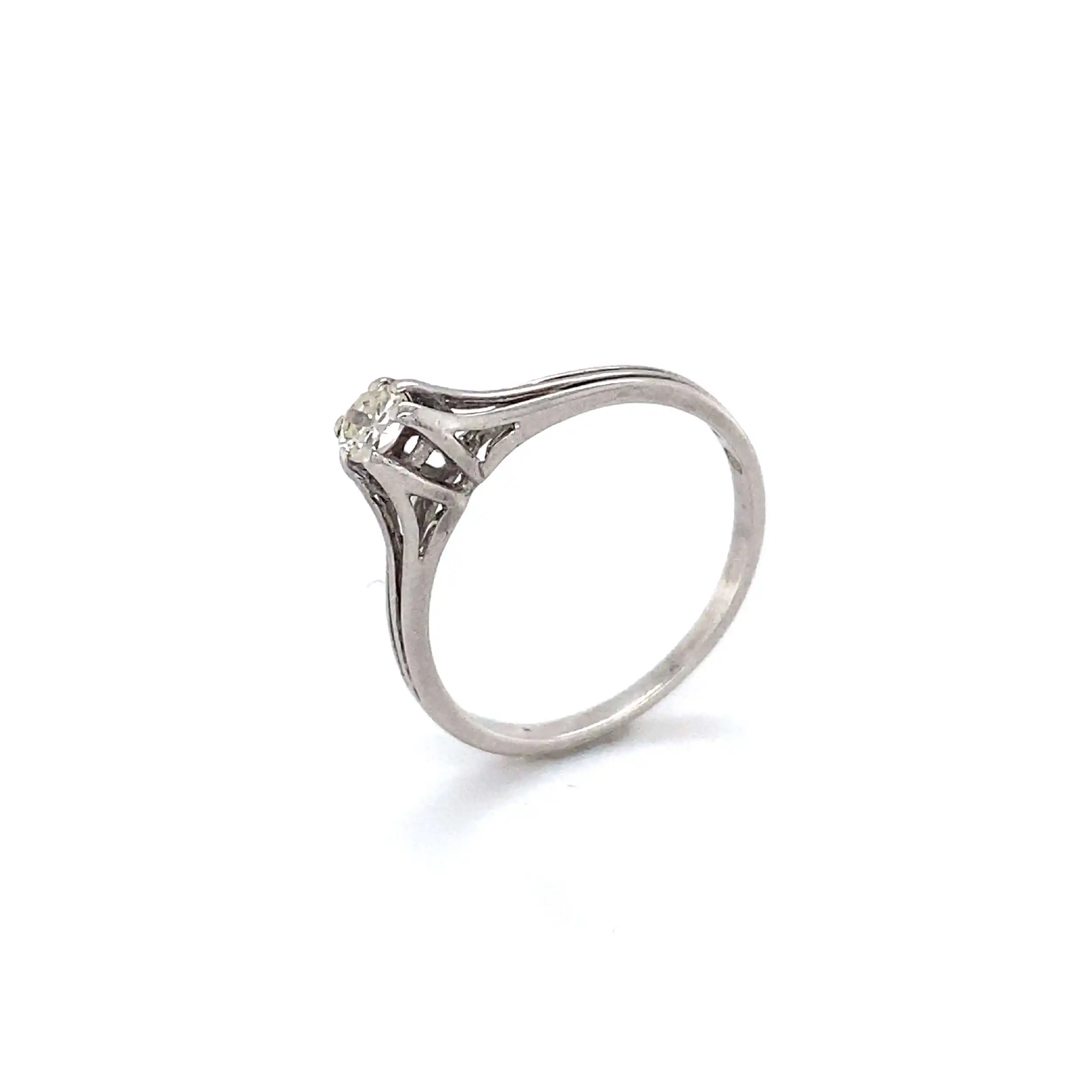 Ring Weißgold mit Brillant