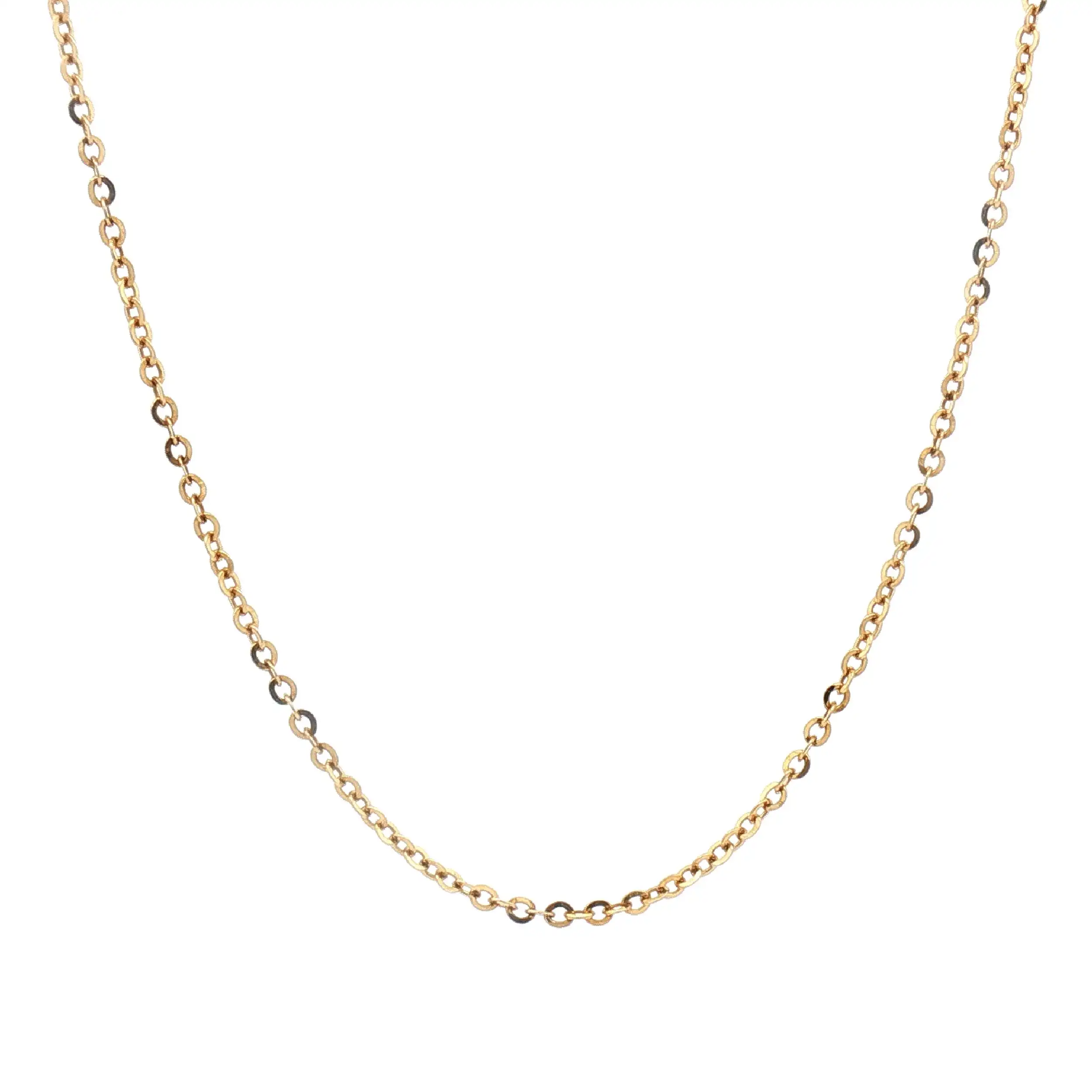 Rundankerkette Gelbgold Rundankerkette Gelbgold