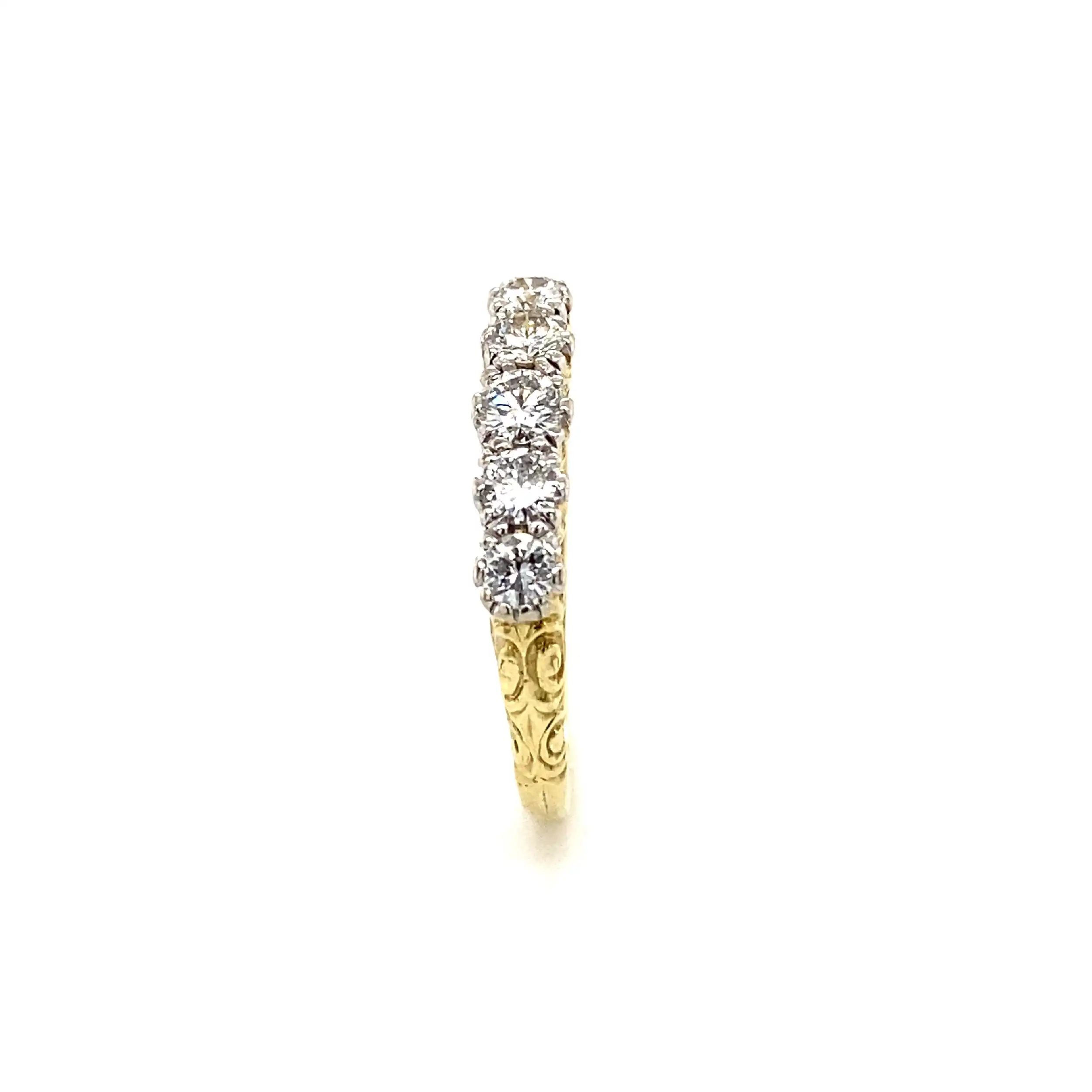 Ring Bicolor mit Brillanten Ring Bicolor mit Brillanten