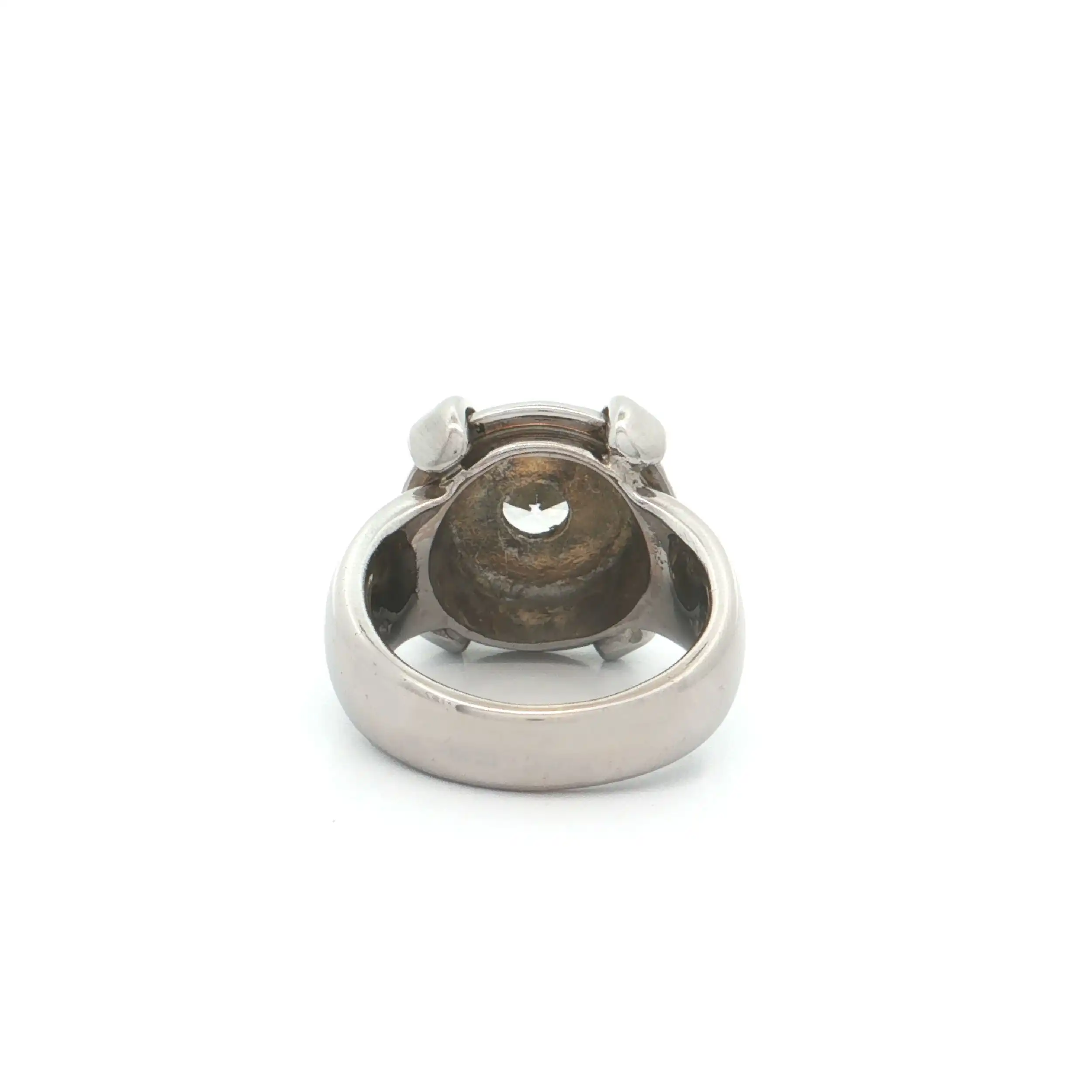 Ring Weißgold mit Zirkonia Ring Weißgold mit Zirkonia