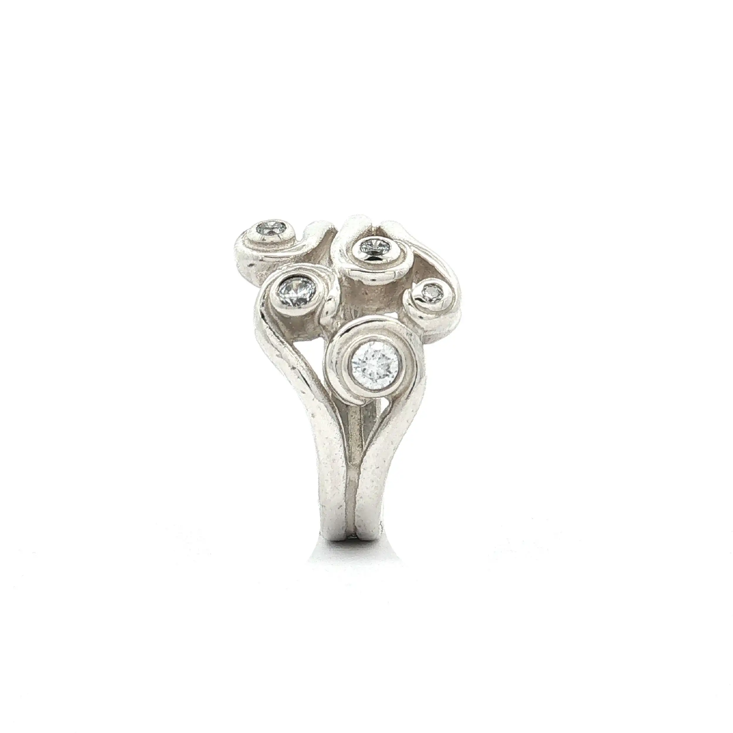Ring Silber Pandora mit Zirkonia Ring Silber Pandora mit Zirkonia