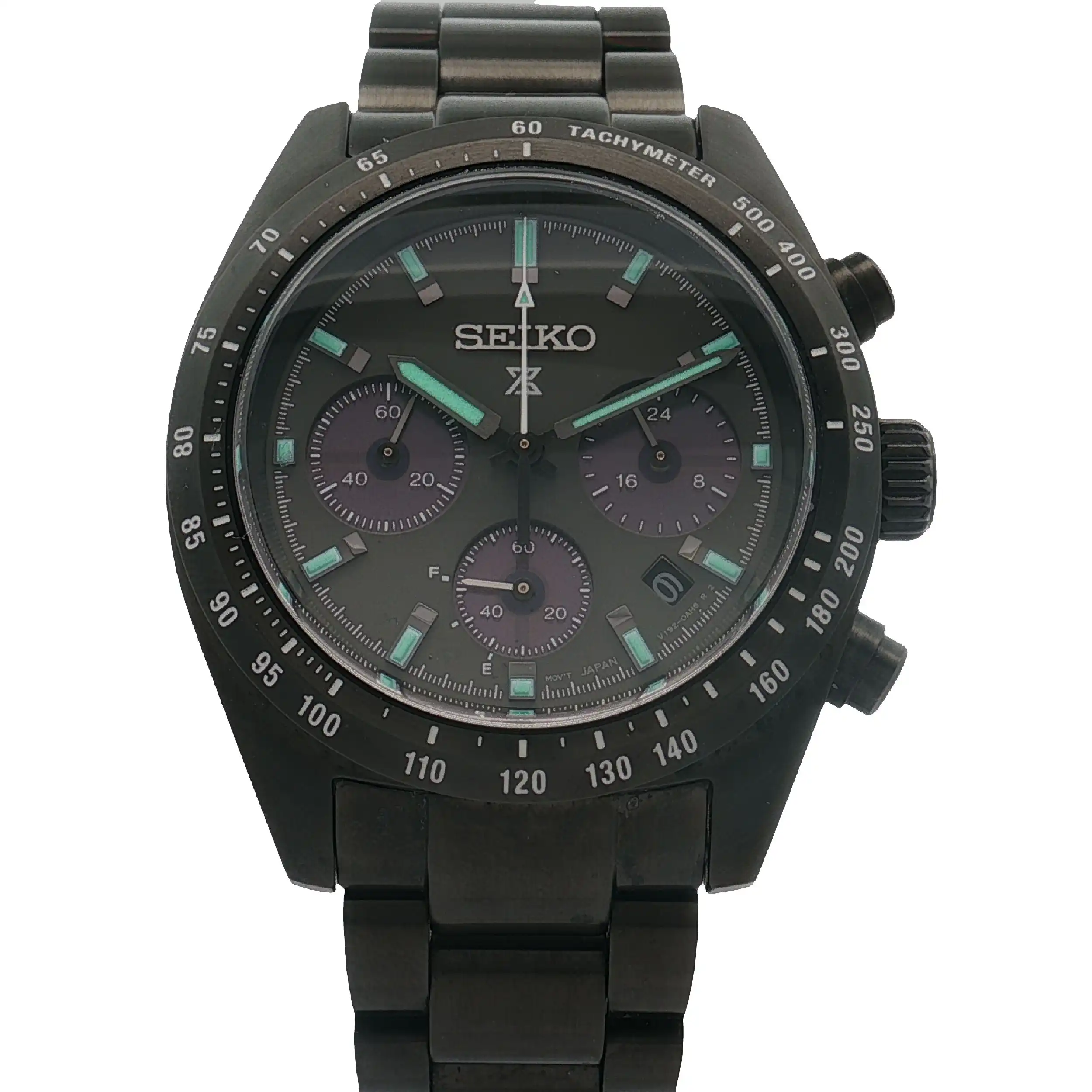 Herrenuhr Seiko Prospex Speedtimer Black Edition