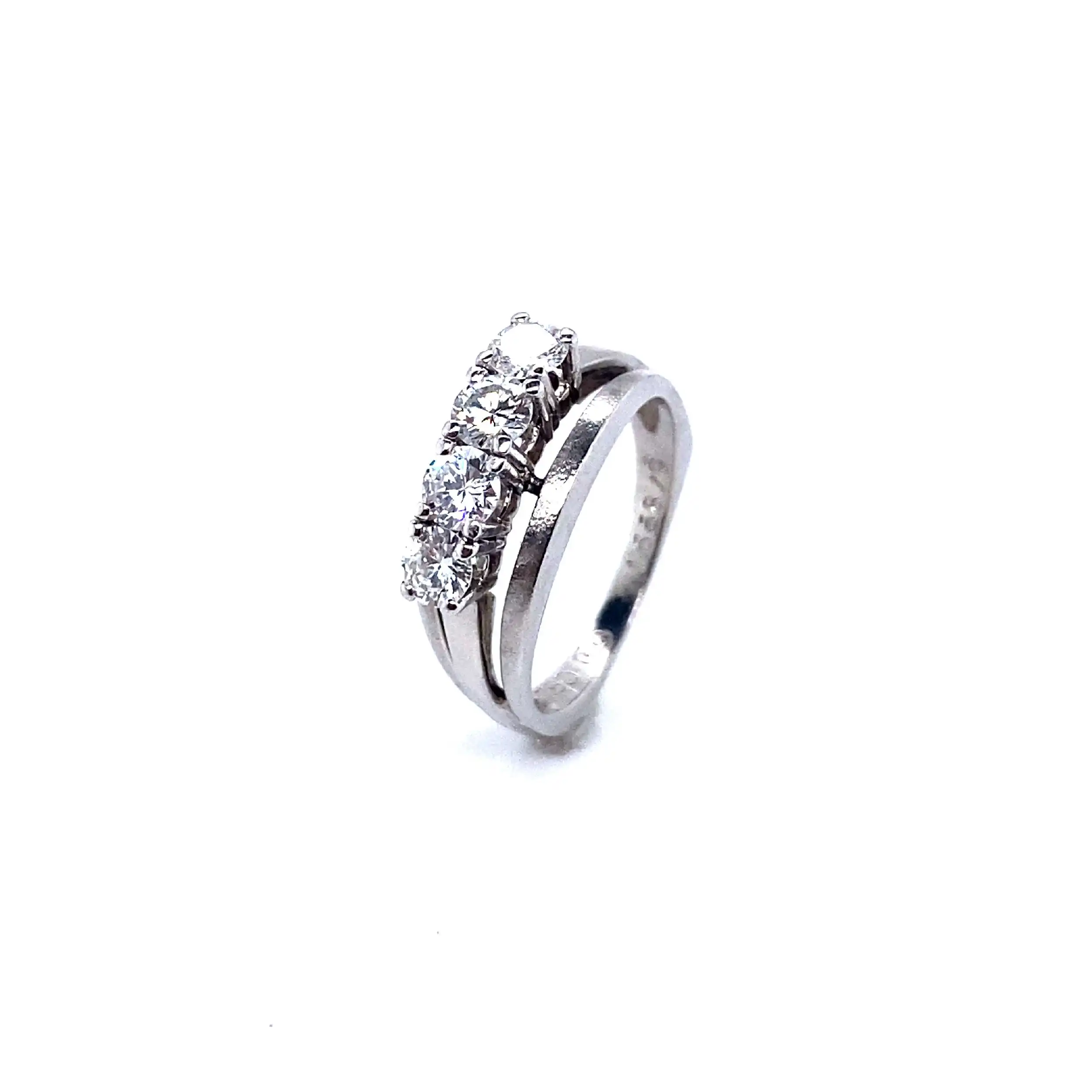 Ring Weißgold mit Brillanten