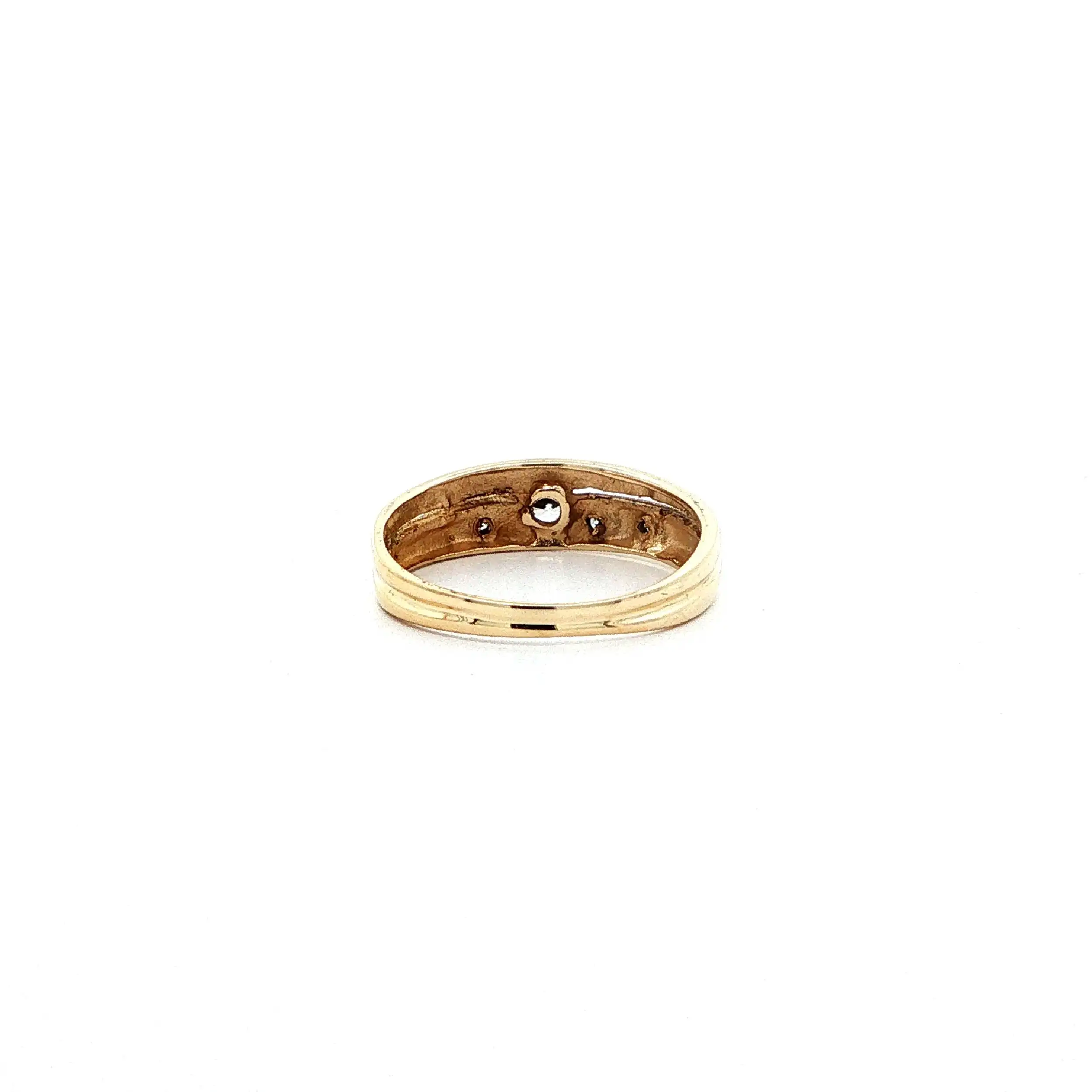 Ring Gelbgold mit Zirkonia Ring Gelbgold mit Zirkonia