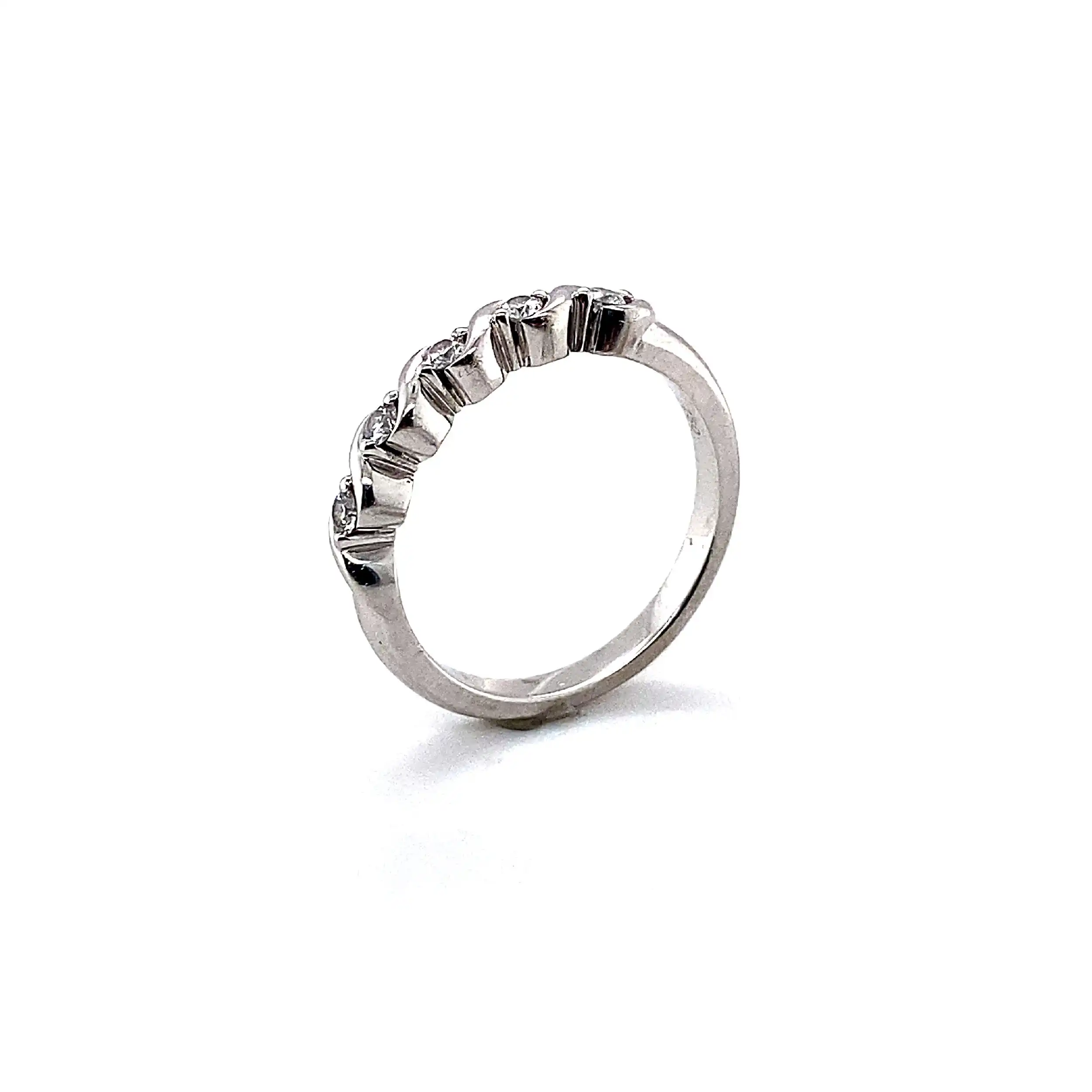 Ring Weißgold mit Brillanten