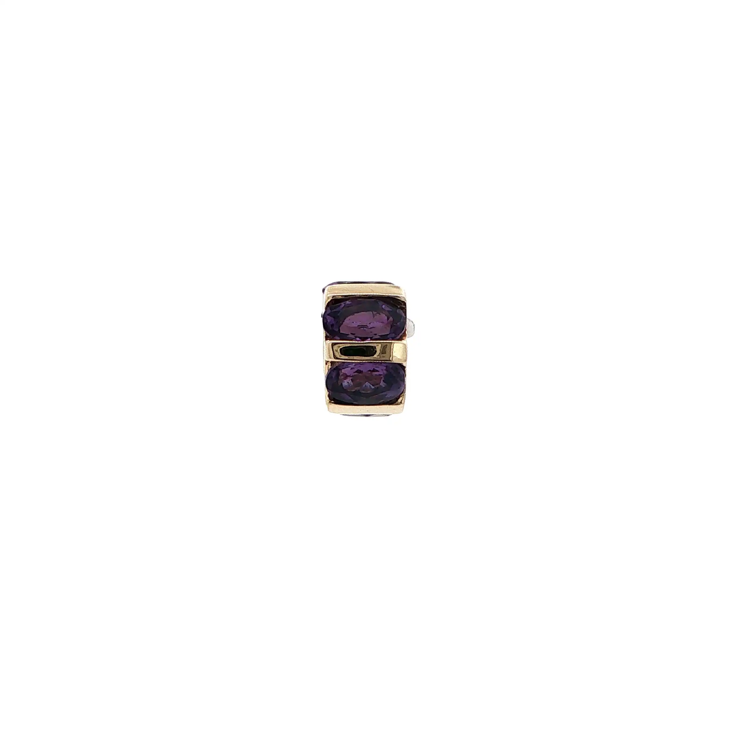 Charm / Anhänger Gelbgold Scala mit Amethysten Charm / Anhänger Gelbgold Scala mit Amethysten