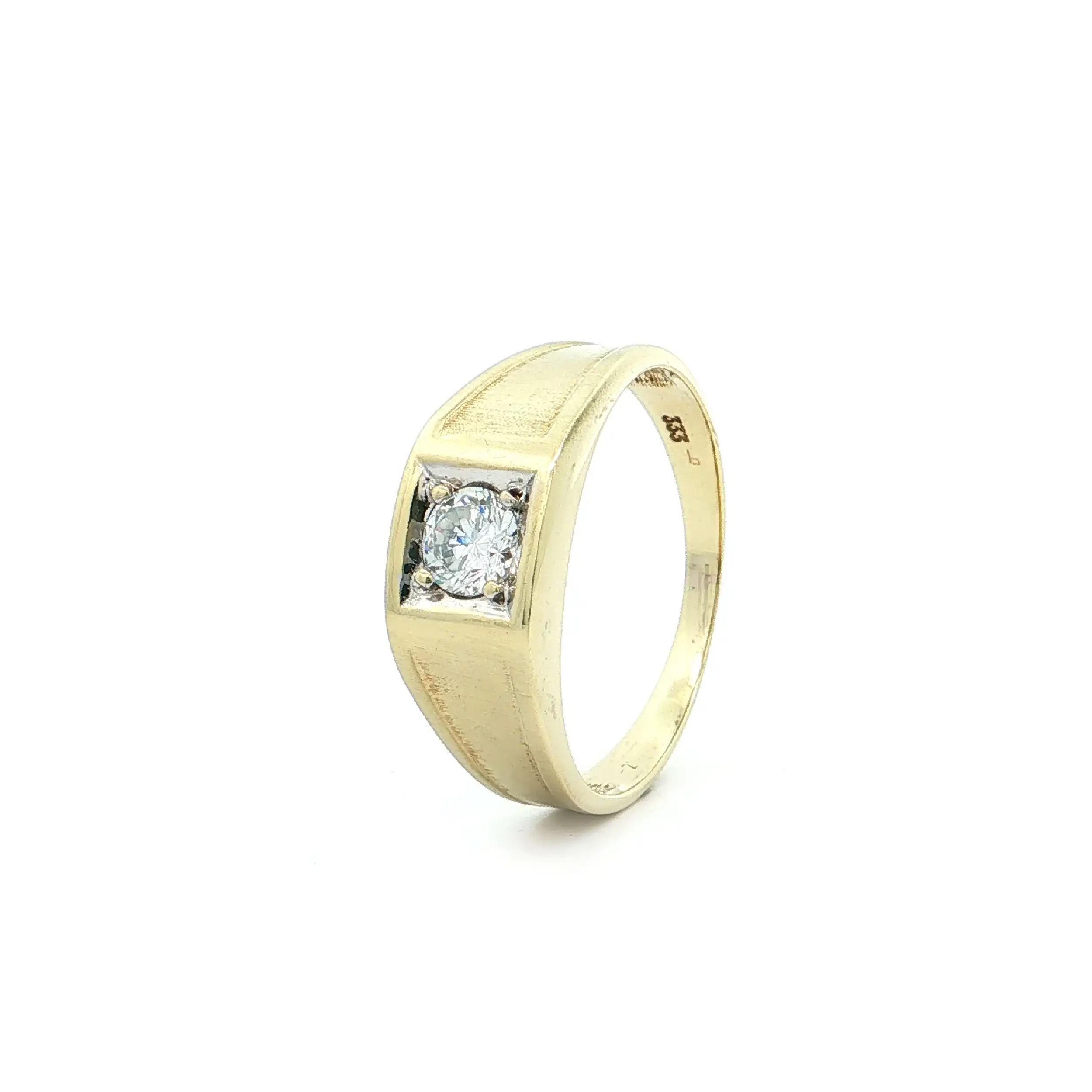 Ring Gelbgold mit Zirkonia