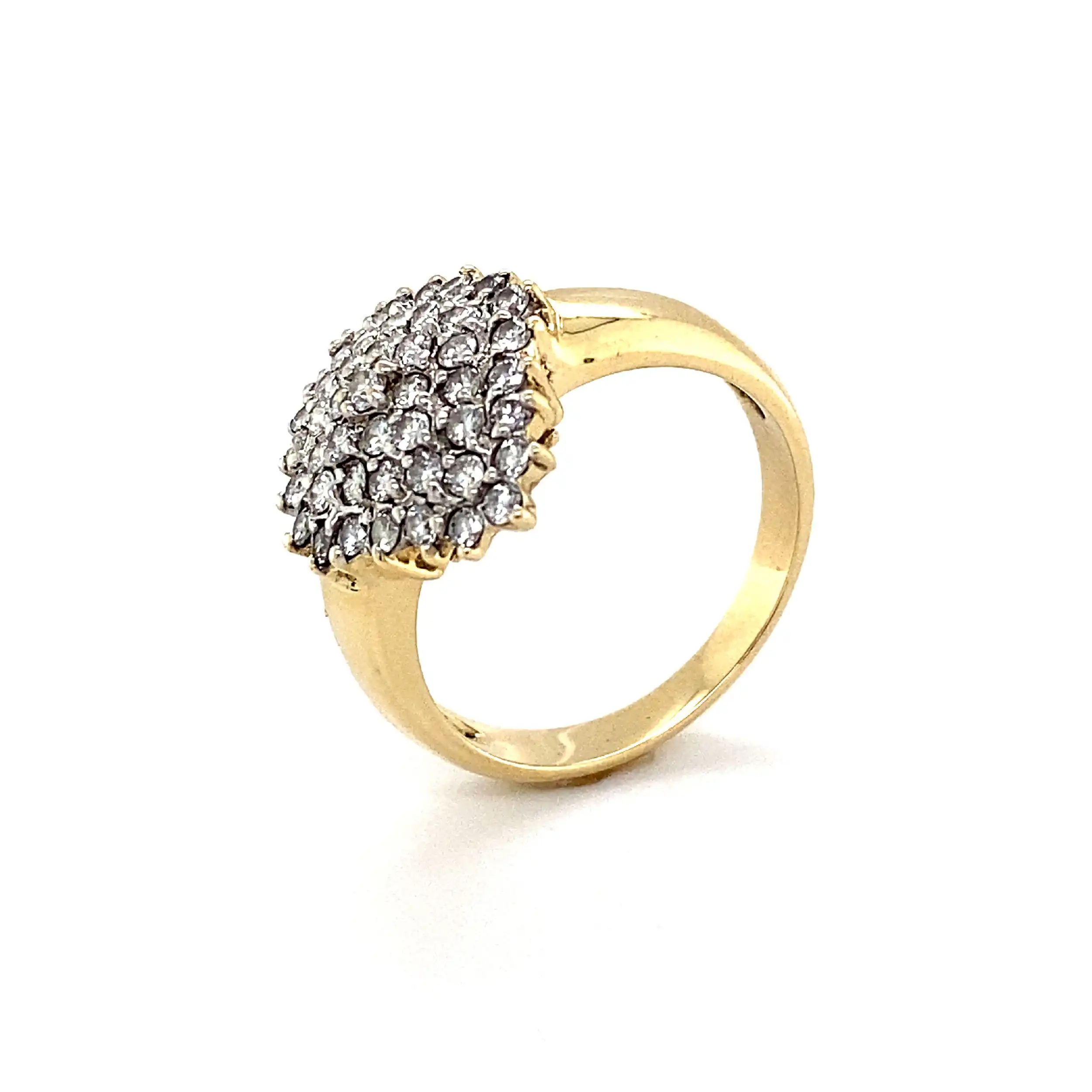 Ring Gelbgold mit Brillanten Ring Gelbgold mit Brillanten