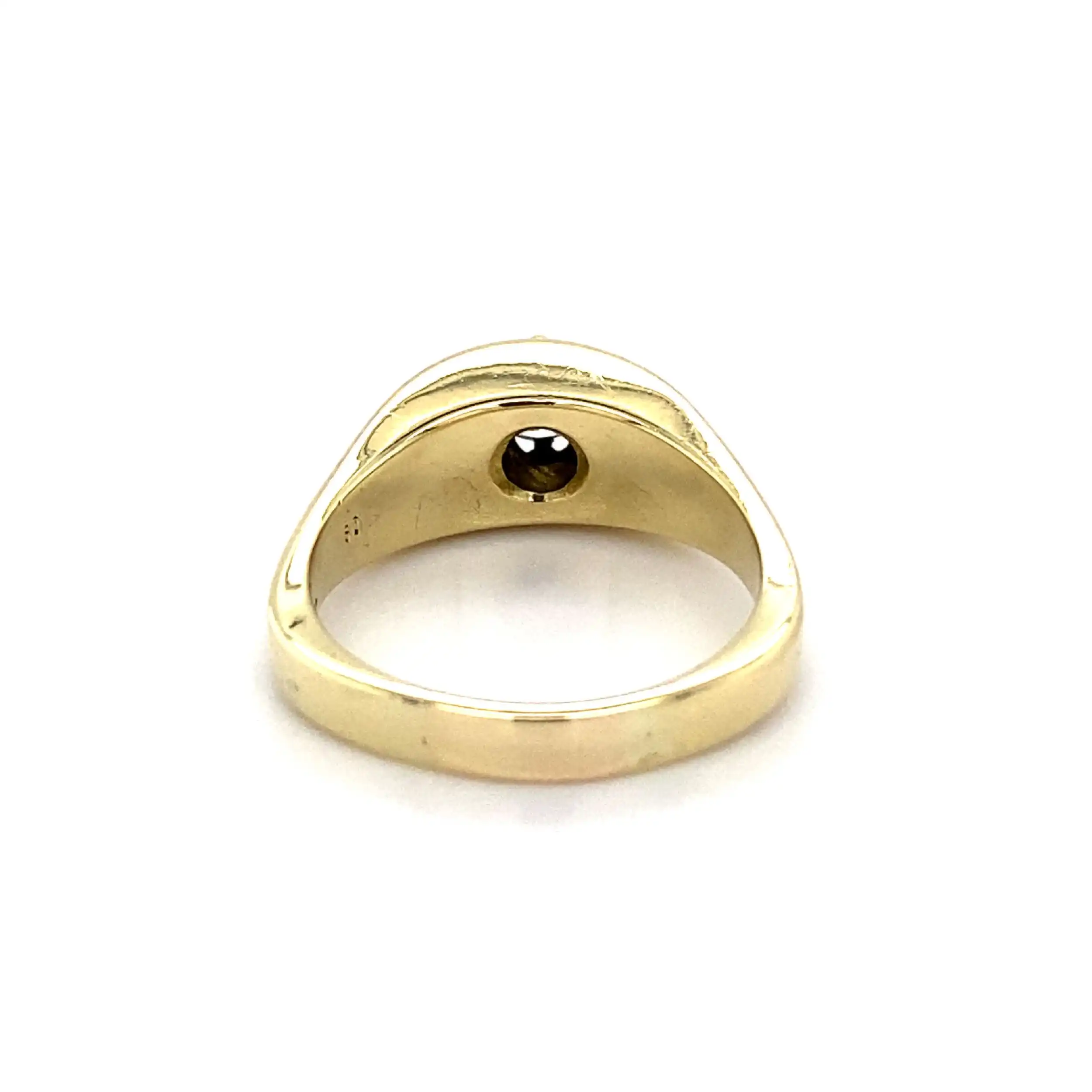 Ring Gelbgold mit Brillant Ring Gelbgold mit Brillant