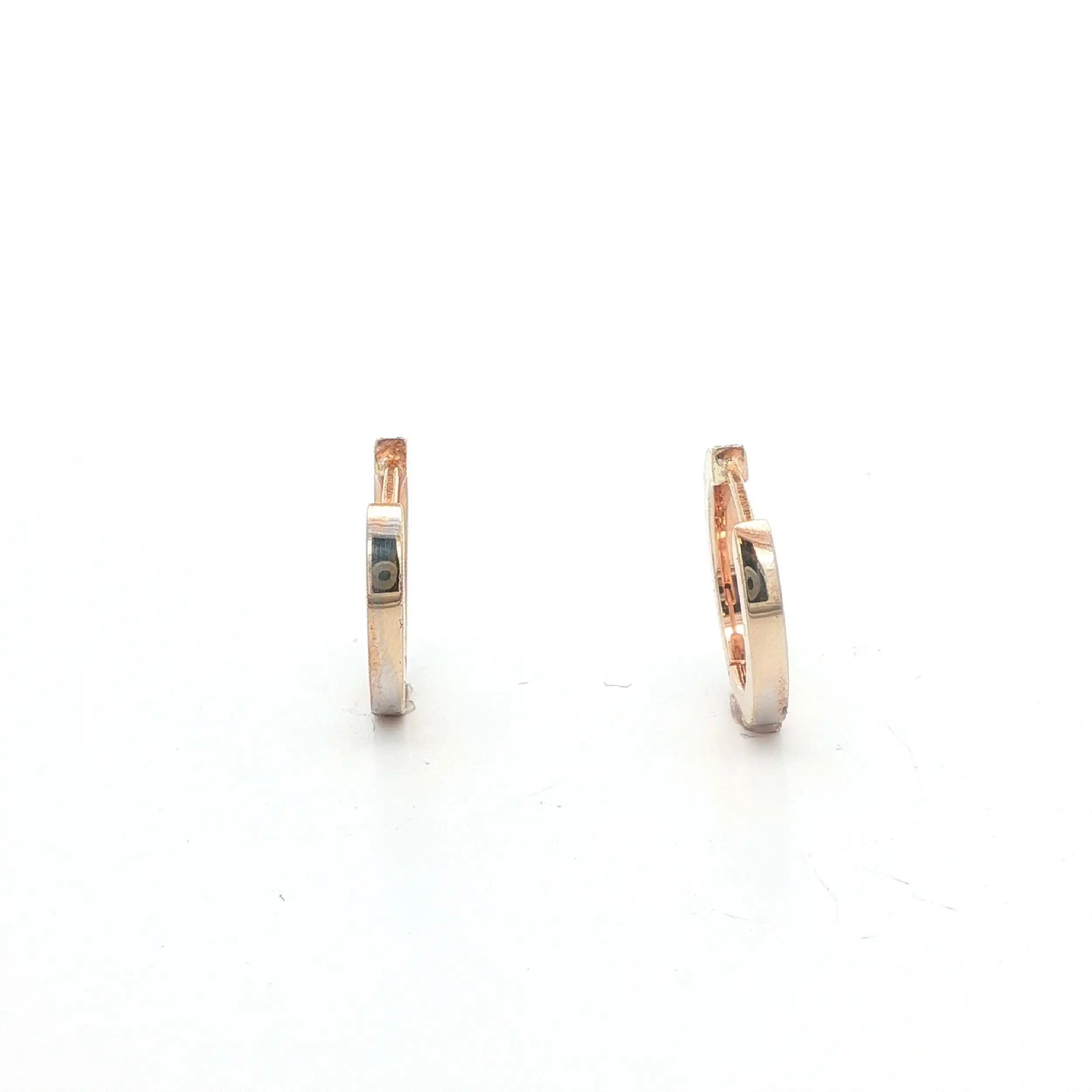 Creolen Gelbgold mit Brillanten