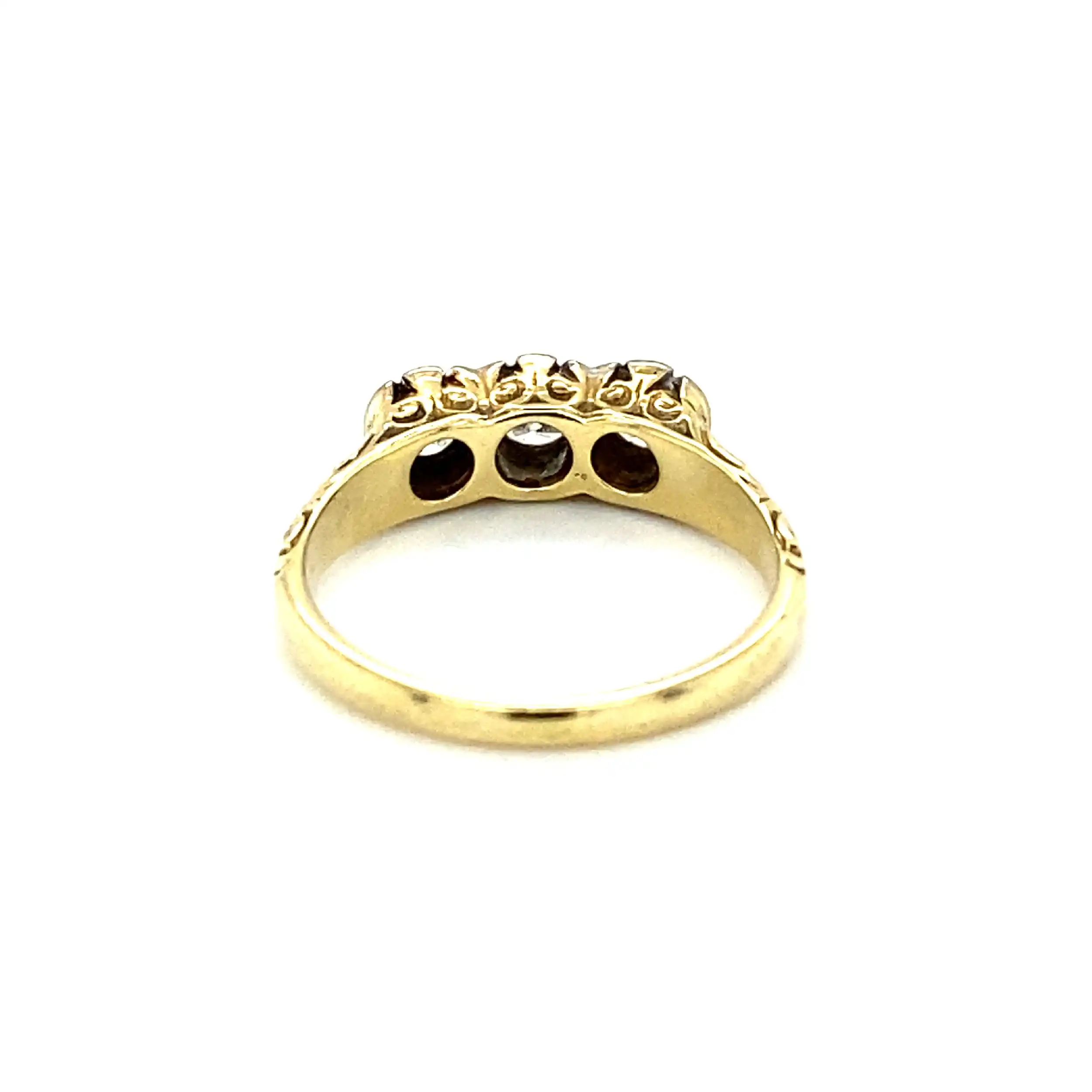 Ring Bicolor mit Brillanten Ring Bicolor mit Brillanten