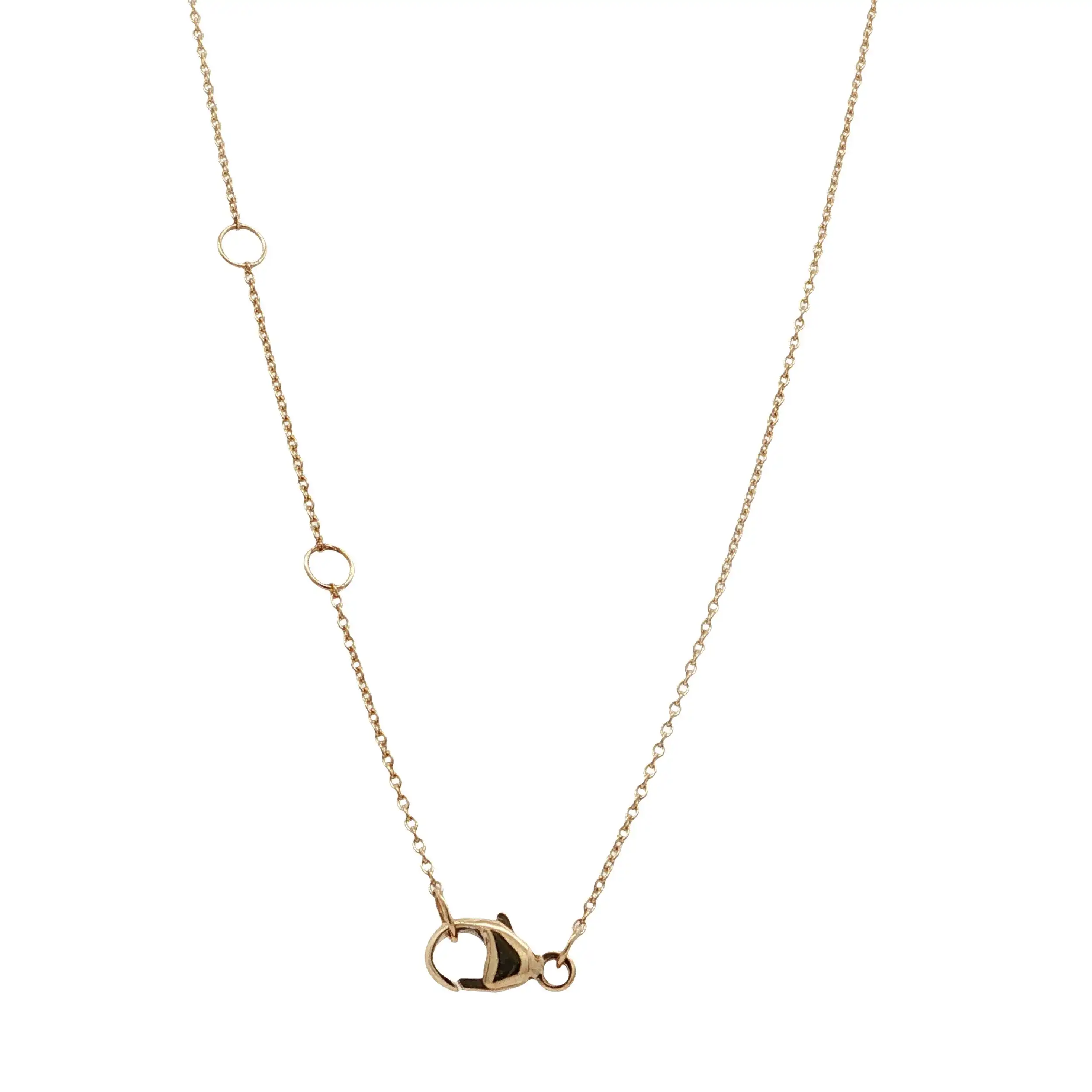 Collier Gelbgold mit Brillanten 0,04ct. + 0,12ct. TW/SI Collier Gelbgold mit Brillanten 0,04ct. + 0,12ct. TW/SI