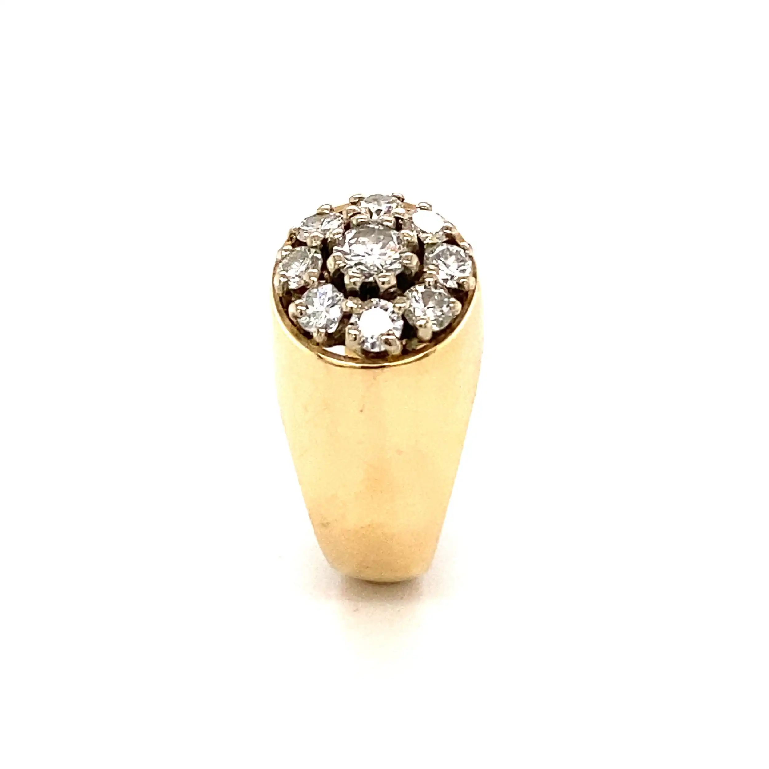 Ring Gelbgold mit Brillanten