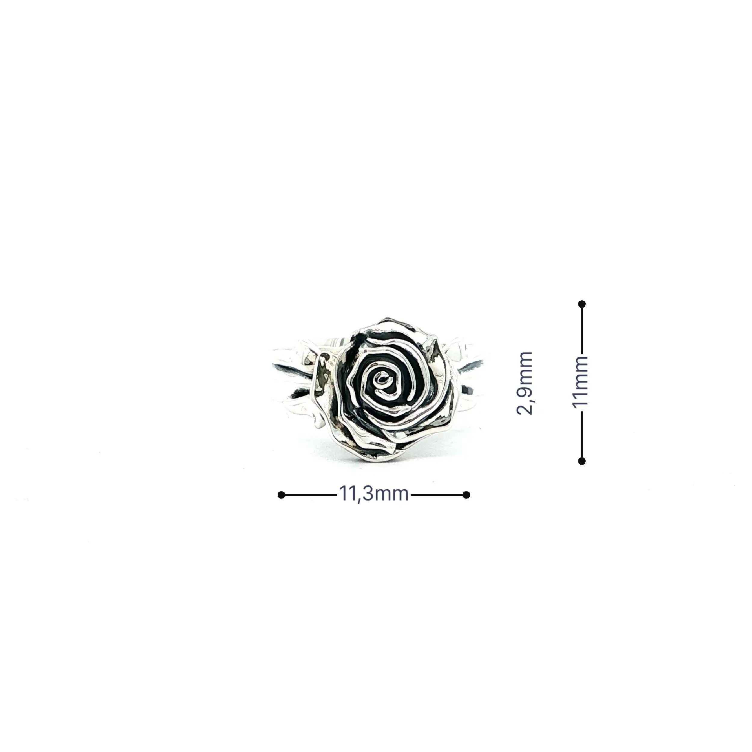 Silberring Thomas Sabo Midnight Rose Silberring Thomas Sabo Midnight Rose