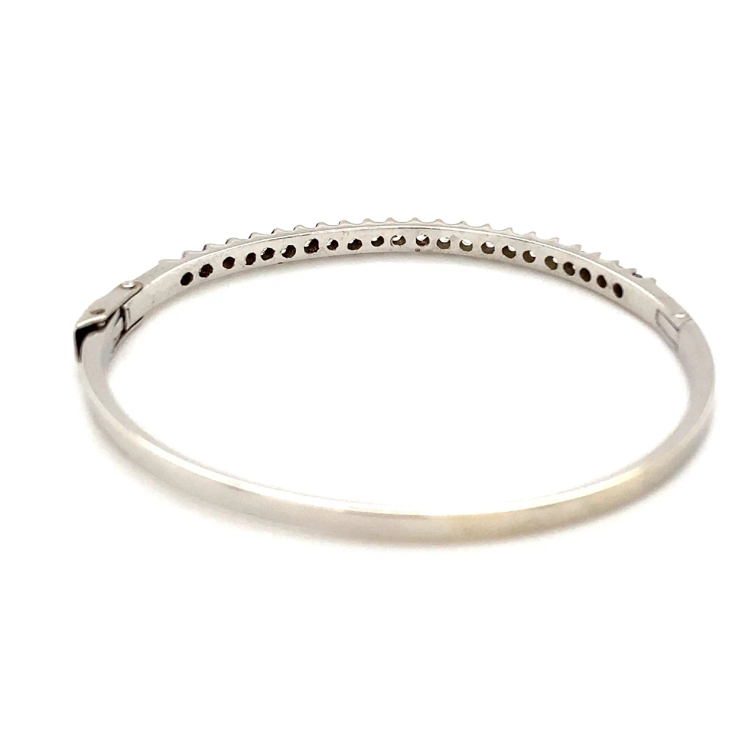 Armreif Weißgold mit Zirkonia Armreif Weißgold mit Zirkonia